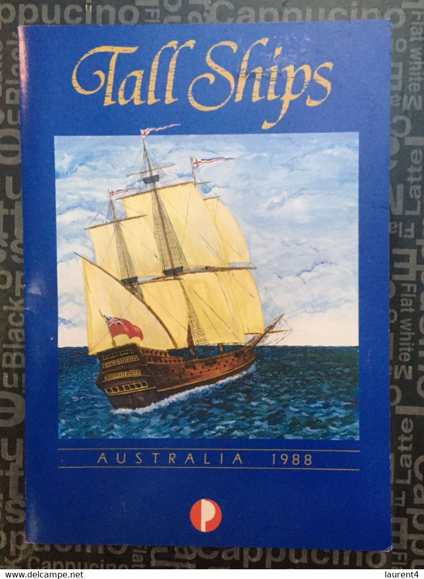 (SIDE LARGE 12-10-2020) Australia - Tall Ships (6 Covers In Presentation Pack) - Presentation Packs