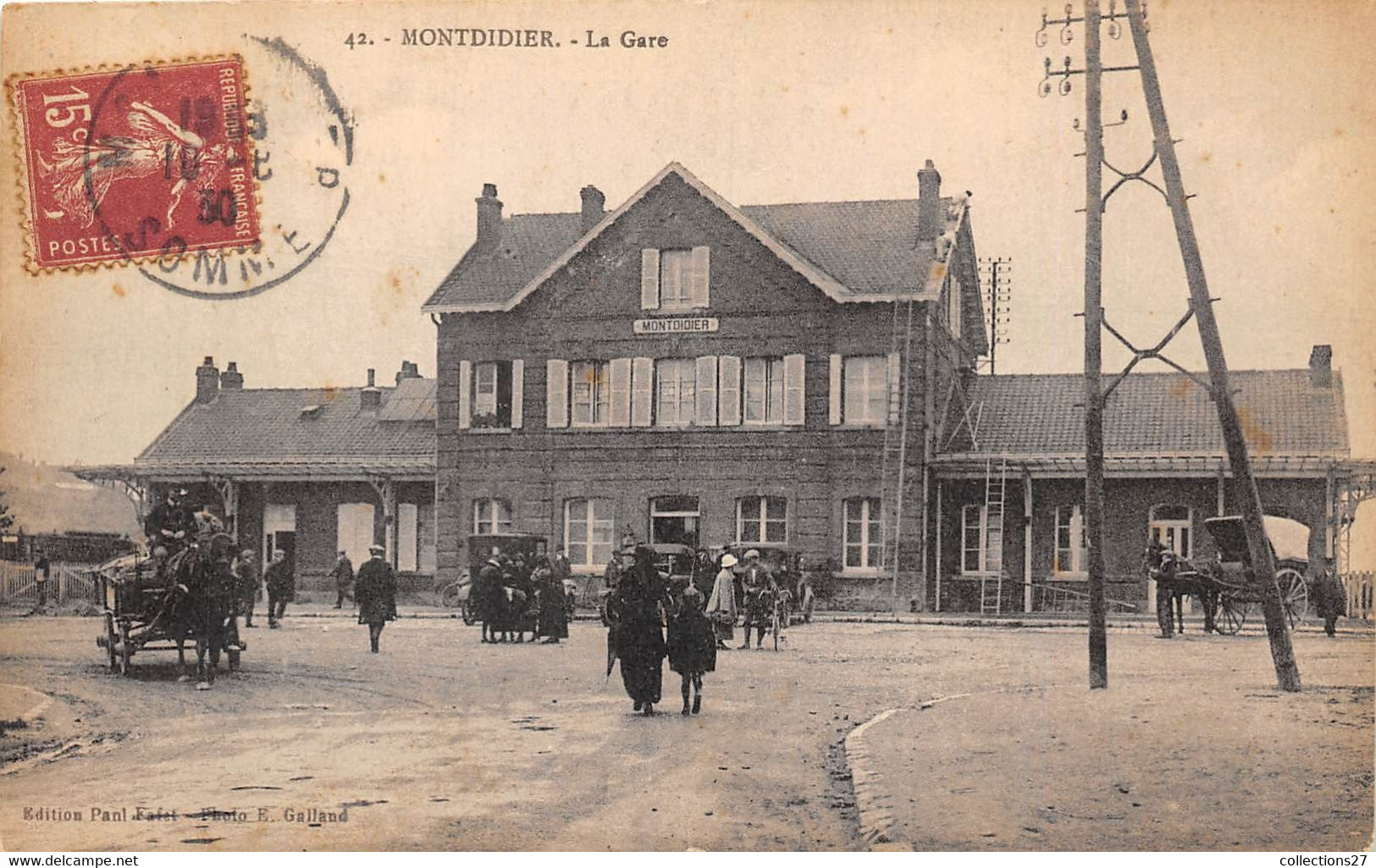 80-MONTDIDIER- LA GARE - Montdidier