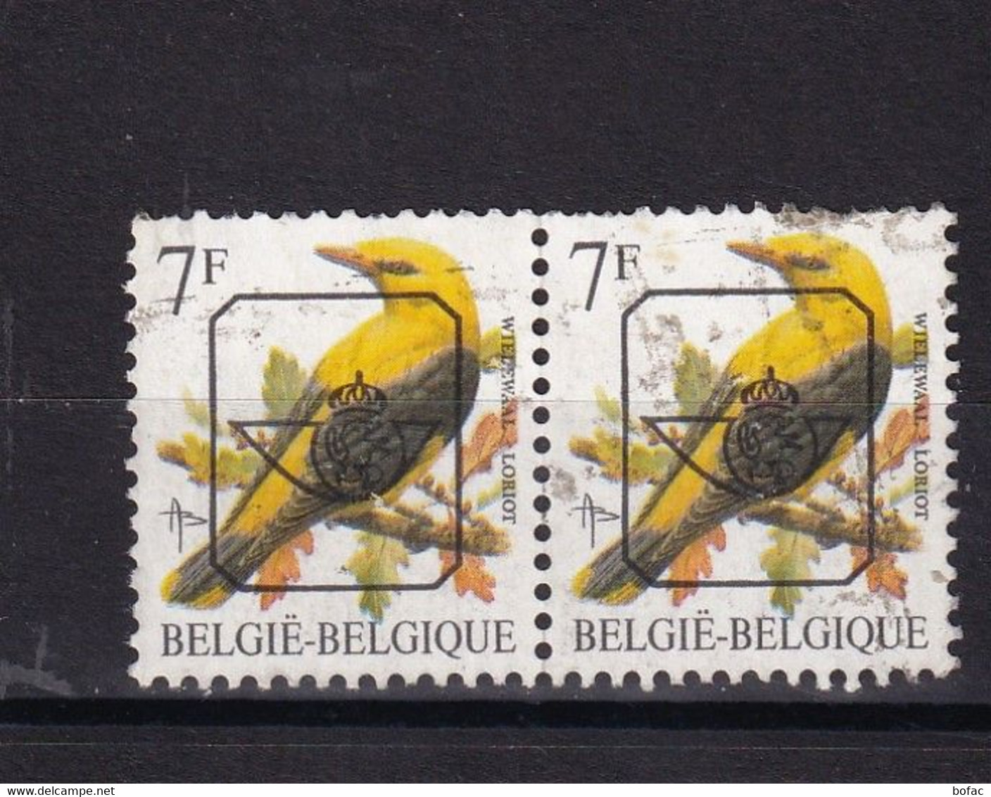 PRE 830  OBL  COB  2010   "Oiseaux De Buzin" Loriot « BELGIQUE»   27/04 - Autres & Non Classés