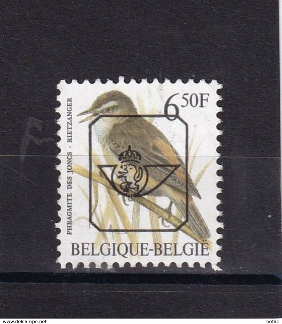 OBL PRE 829A YT 2629 MIC 829A COB  "Oiseaux De Buzin" Phragmite Des Joncs « BELGIQUE»   27/04 - Typos 1986-96 (Vögel)