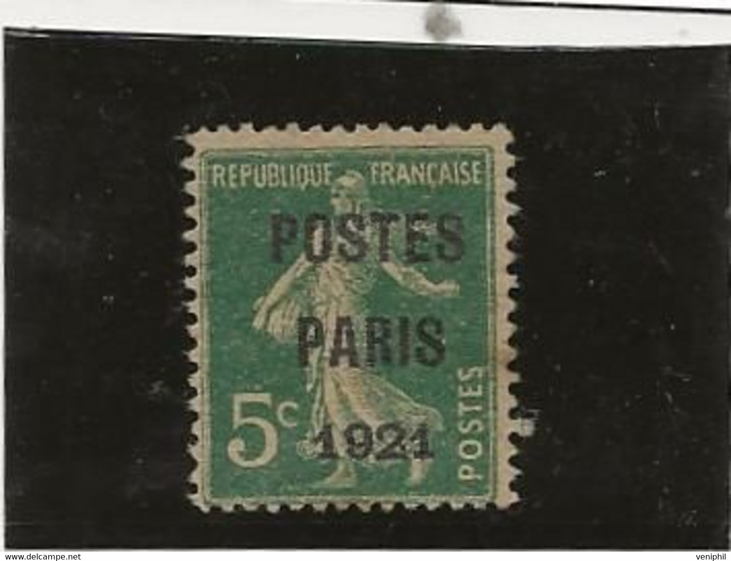 TIMBRE PREOBLITERE N° 26 NEUF SANS GOMME -ANNEE 1920-22 - COTE : 90 € - 1893-1947