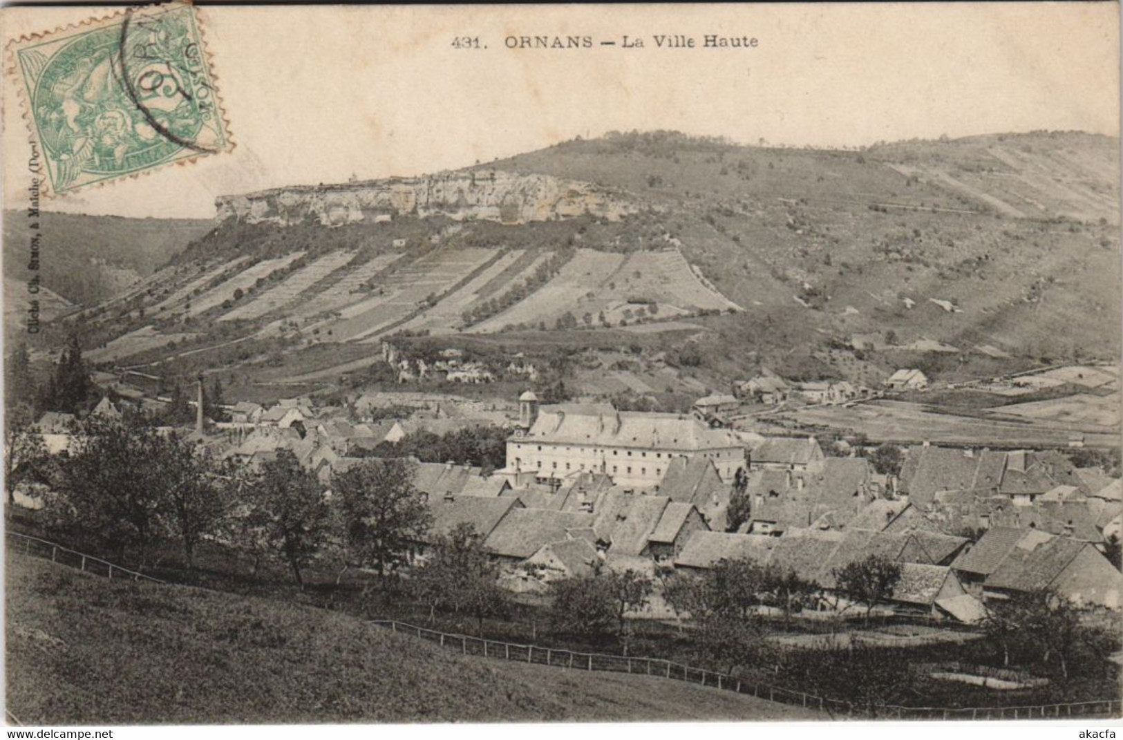 CPA ORNANS - La Ville Haute (131376) - Other & Unclassified