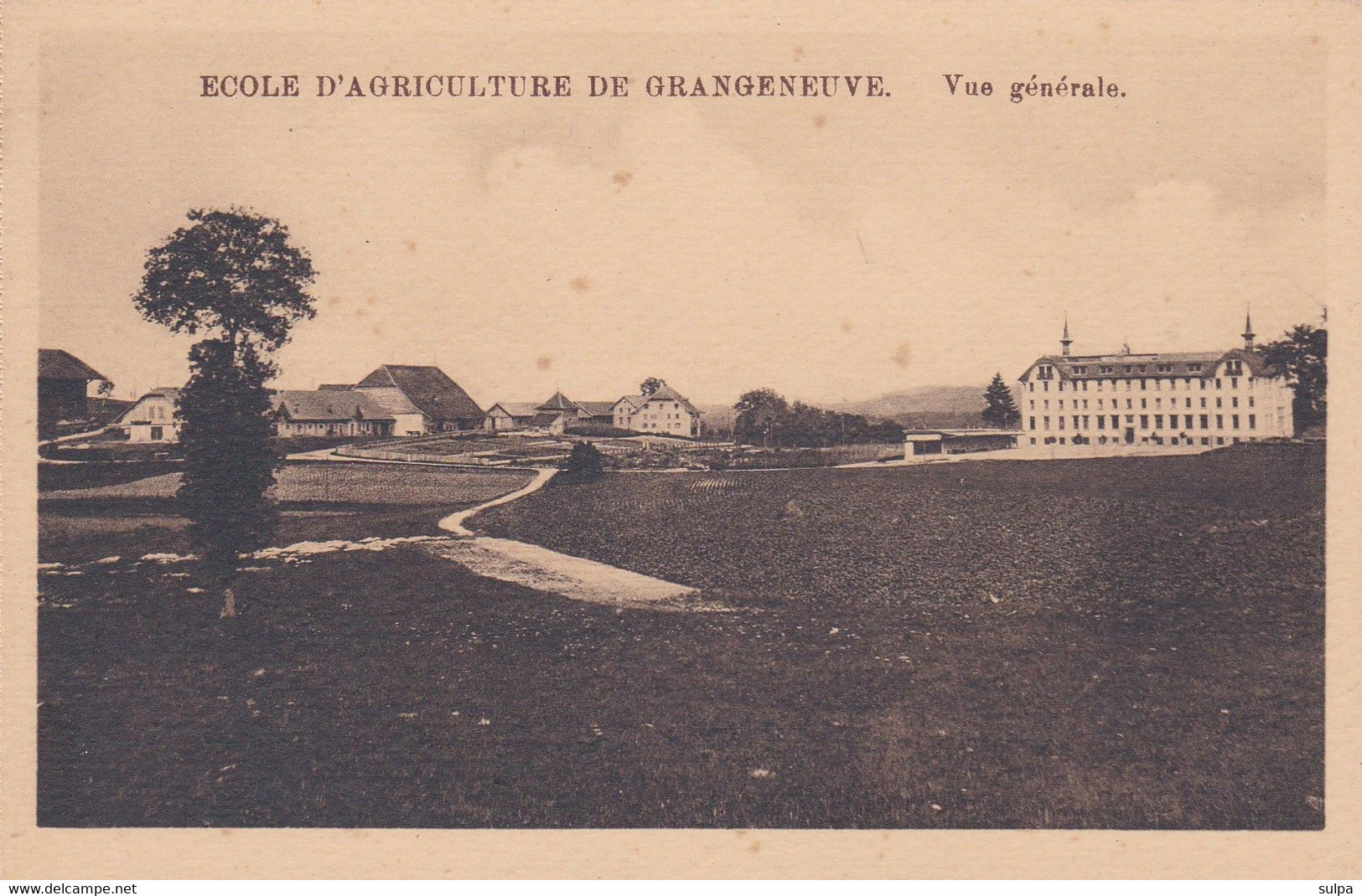 Posieux, Grangeneuve. Ecole D'agriculture. Vue Générale - Posieux