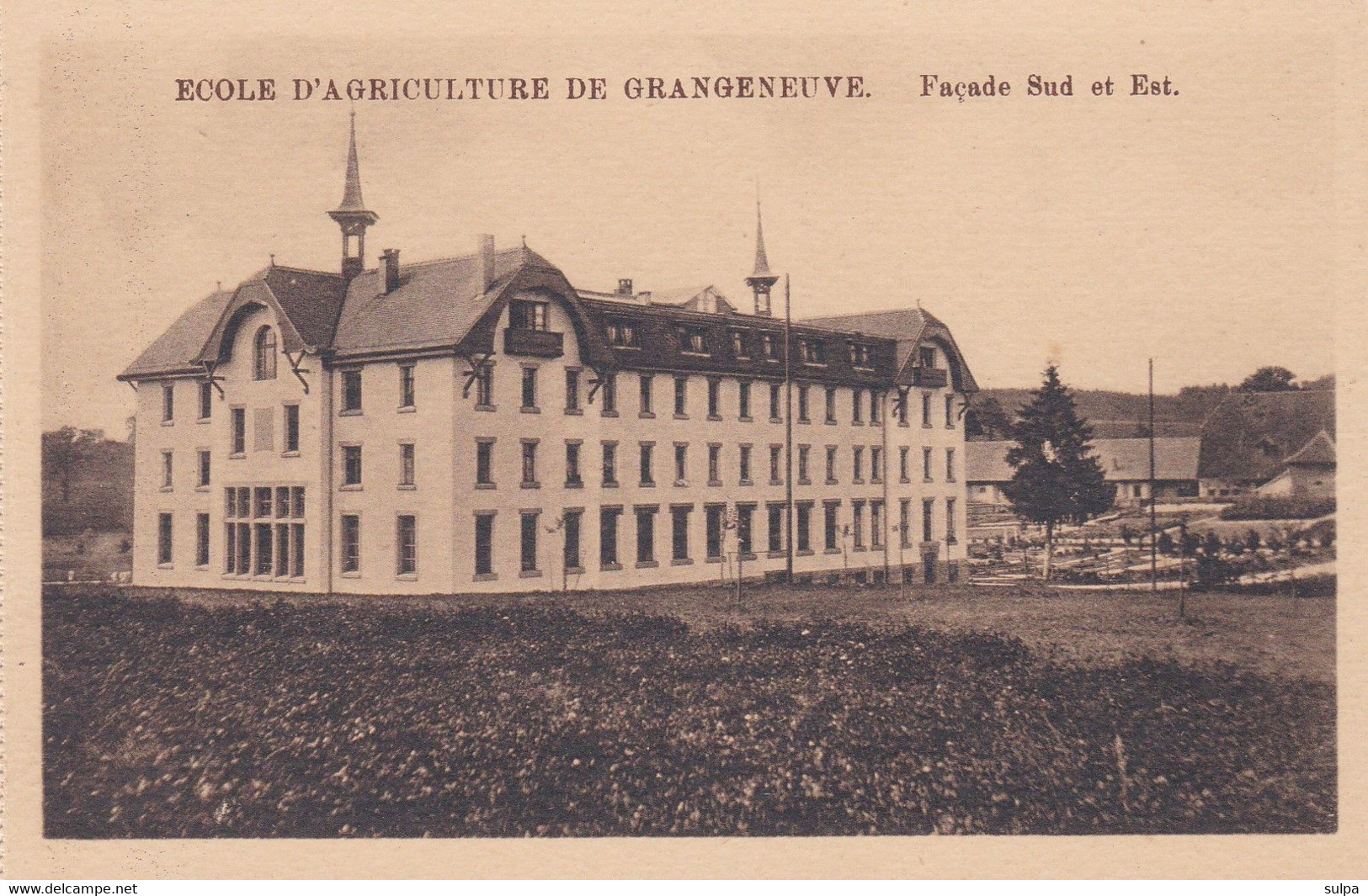 Posieux, Grangeneuve. Ecole D'agriculture. Façade Sud Et Est - Posieux