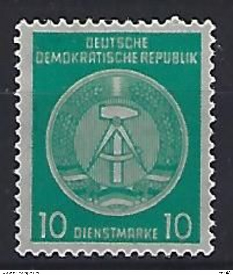 Germany (DDR) 1957-60  Dienstmarken B (**) MNH  Mi. 35 (type 4) - Postfris