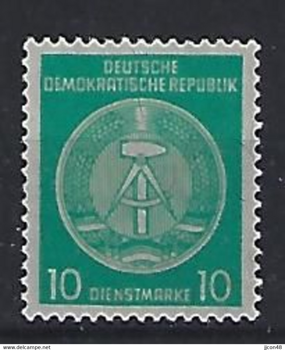 Germany (DDR) 1957-60  Dienstmarken B (**) MNH  Mi. 35 (type 4) - Neufs