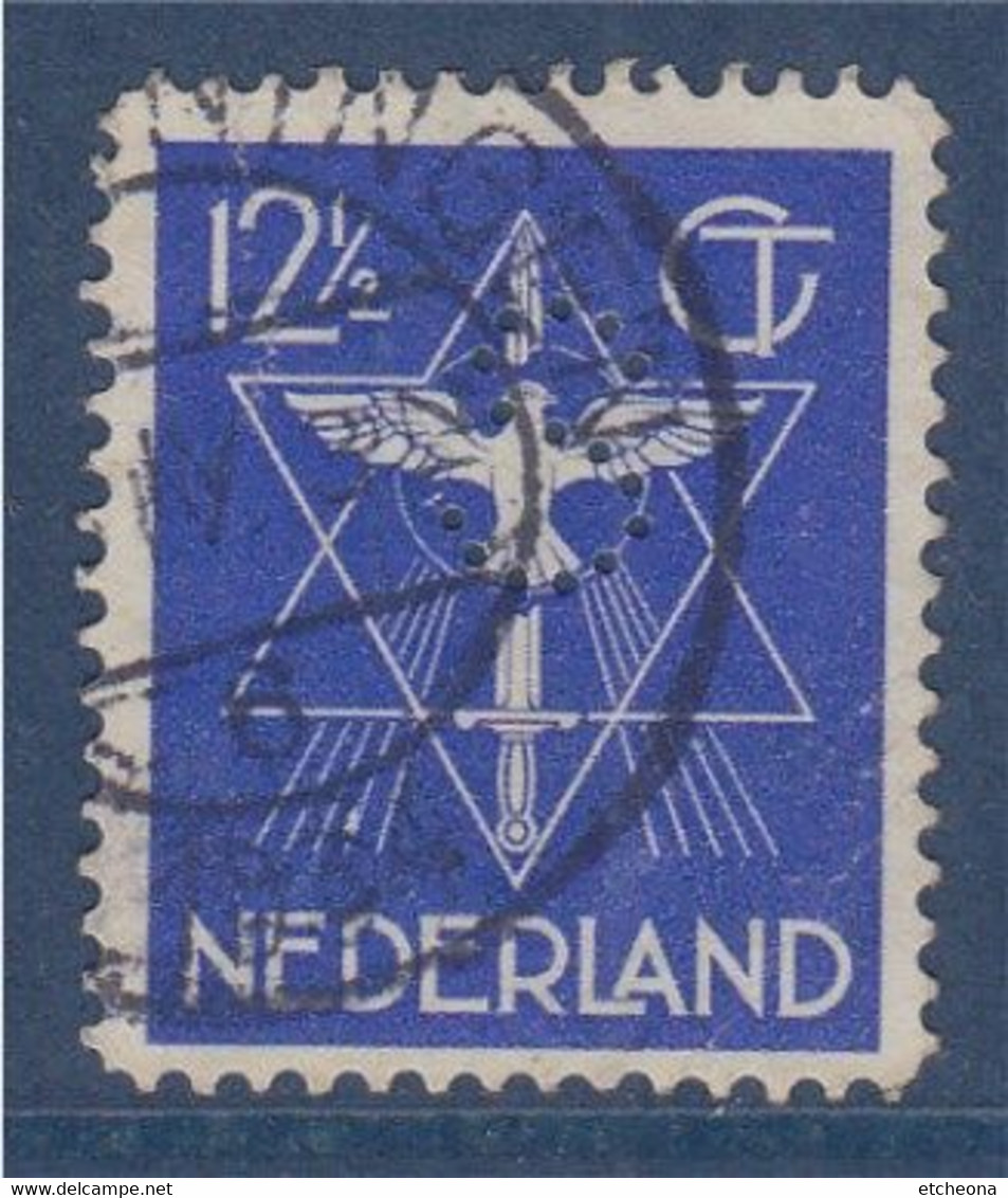 Pays Bas Timbre Perforé  (Nederland ) - Gezähnt (perforiert)