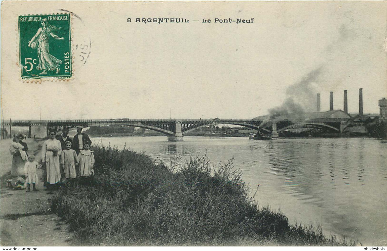 VAL D'OISE  ARGENTEUIL  Le Pont Neuf - Argenteuil