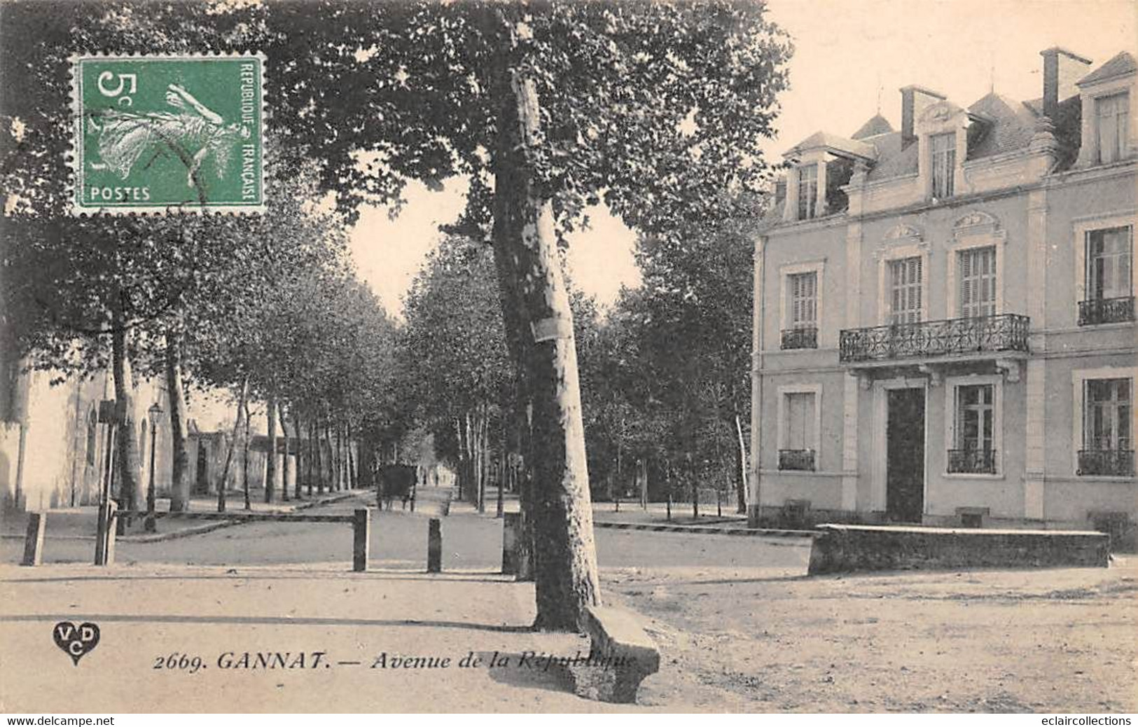 Gannat           03        Avenue De La République        (voir Scan) - Otros & Sin Clasificación