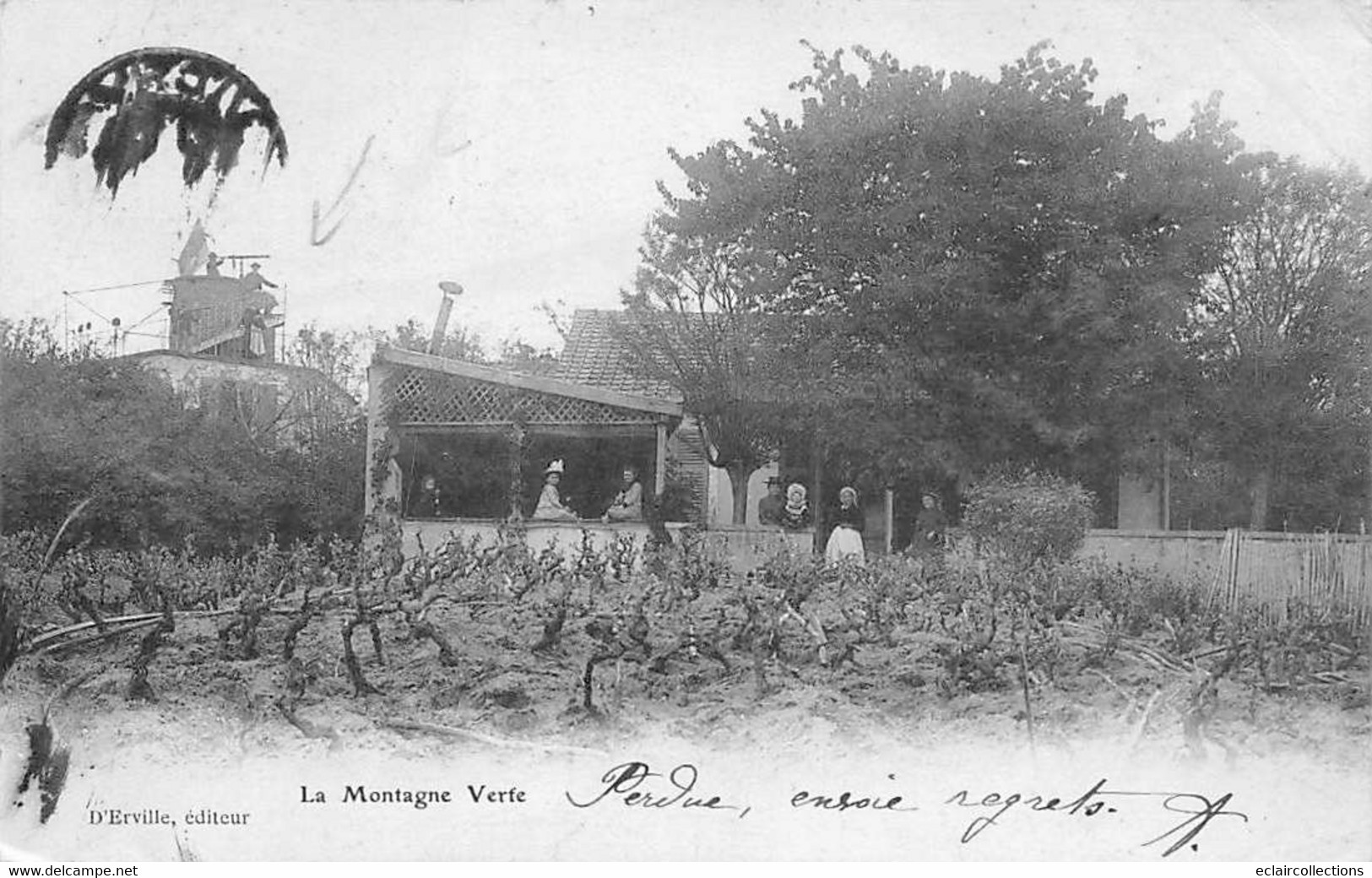 Vichy           03            Vue Du Restaurant : La Montagne Verte     (voir Scan) - Vichy