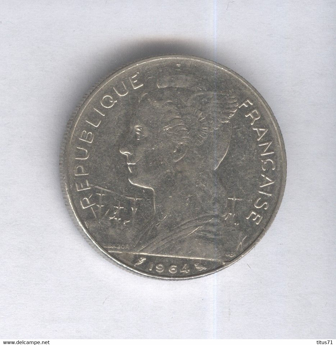 Monnaie 100 Francs Réunion 1964 - SUP - Autres & Non Classés