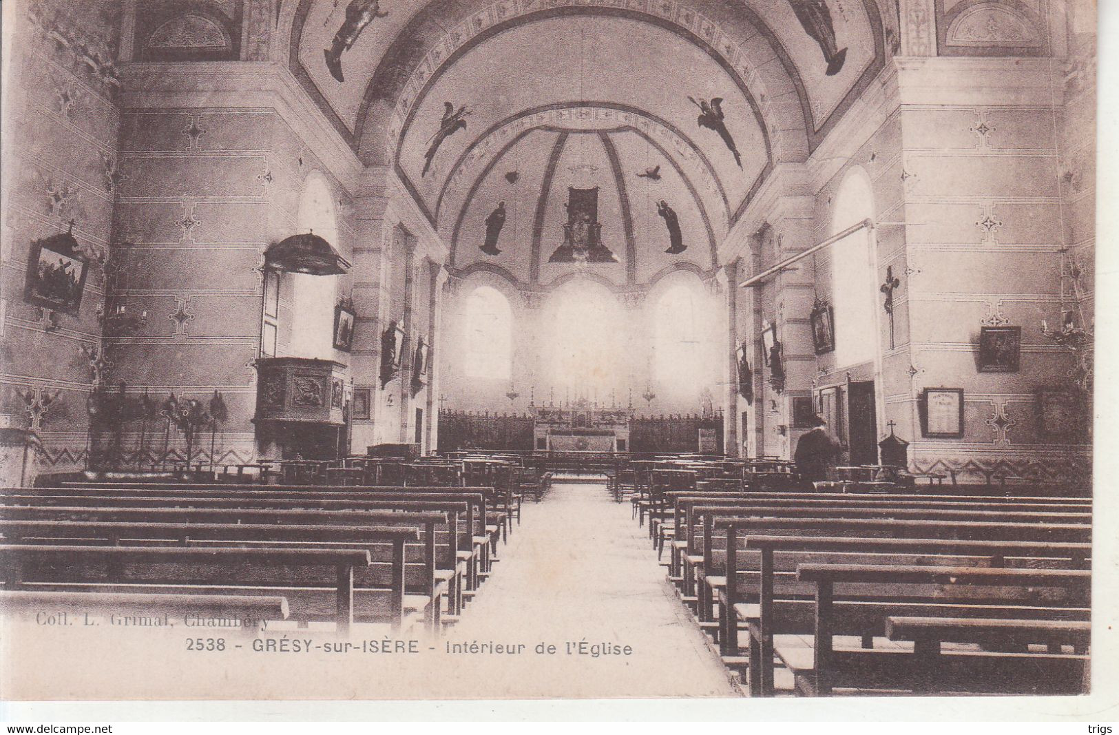 Grésy Sur Isère - Intérieur De L'Église - Gresy Sur Isere
