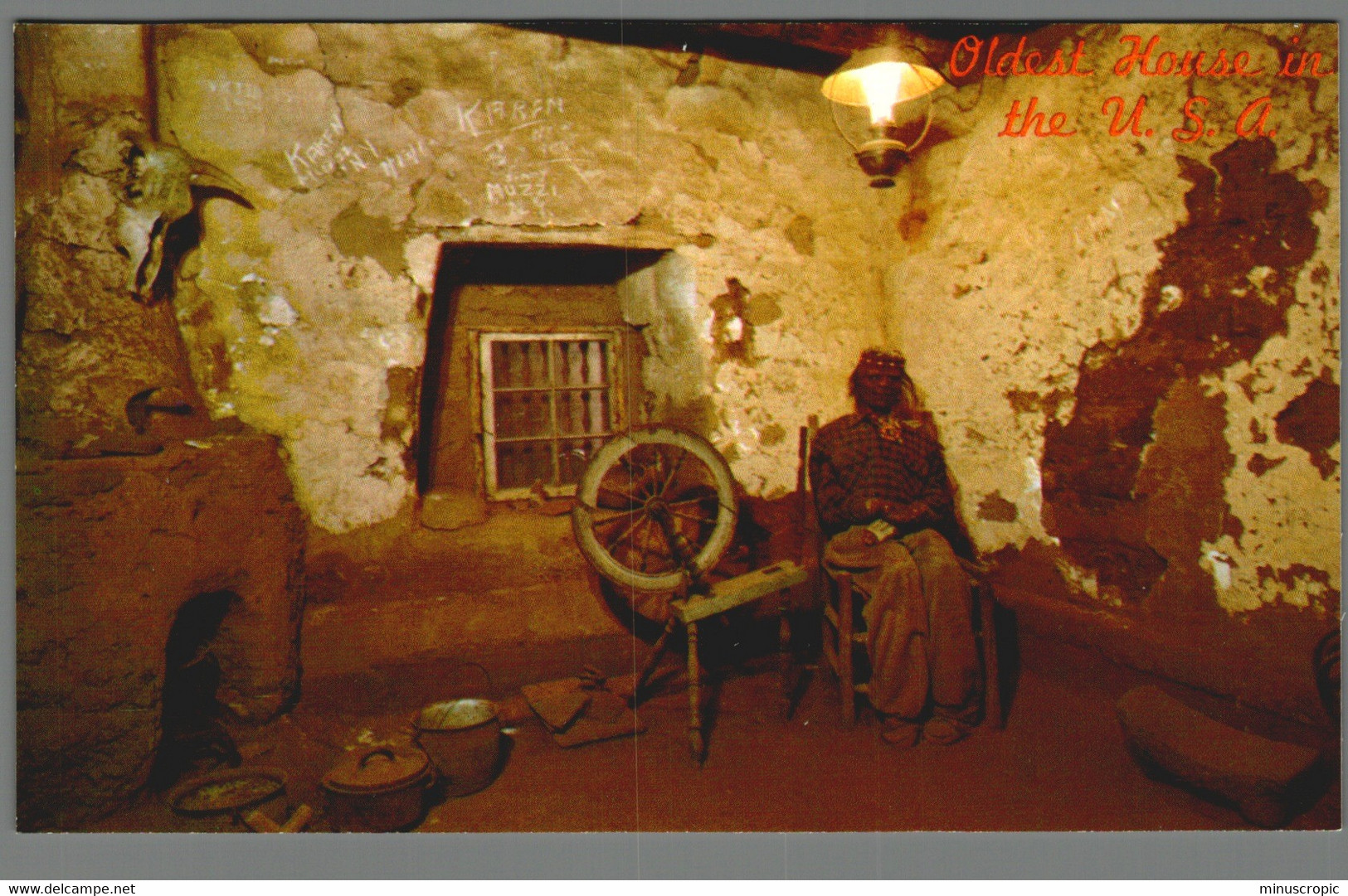 CPM USA - Santa Fe - Interior Of The Oldest House - Santa Fe