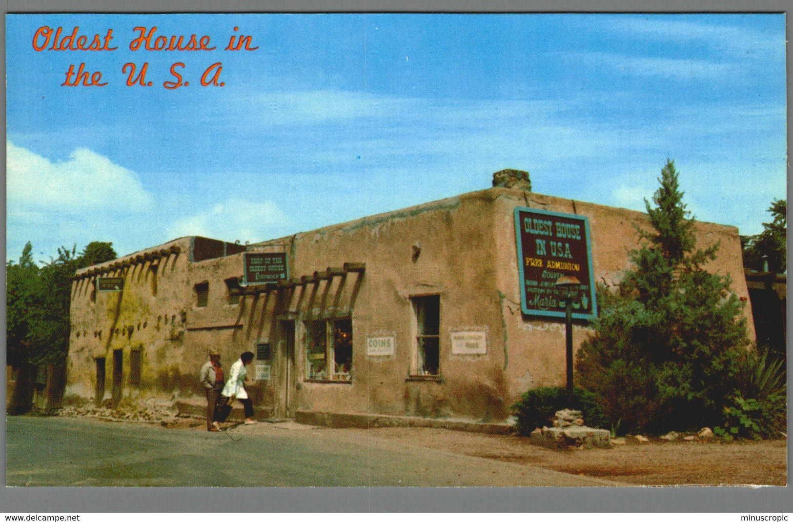 CPM USA - Santa Fe - Oldest House - Santa Fe