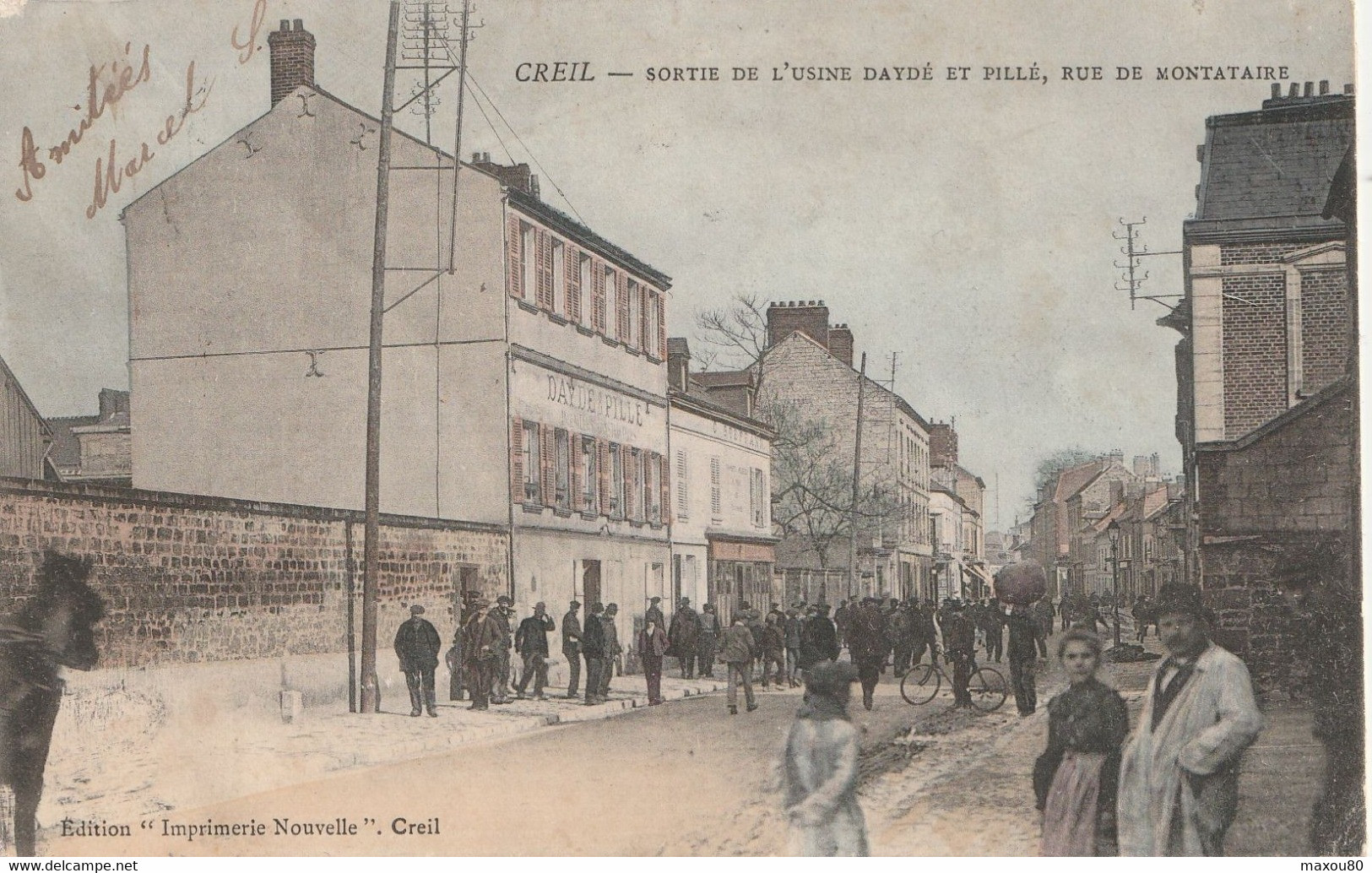 CREIL  Sortie De L'usine DAYDE ET PILLE - Creil