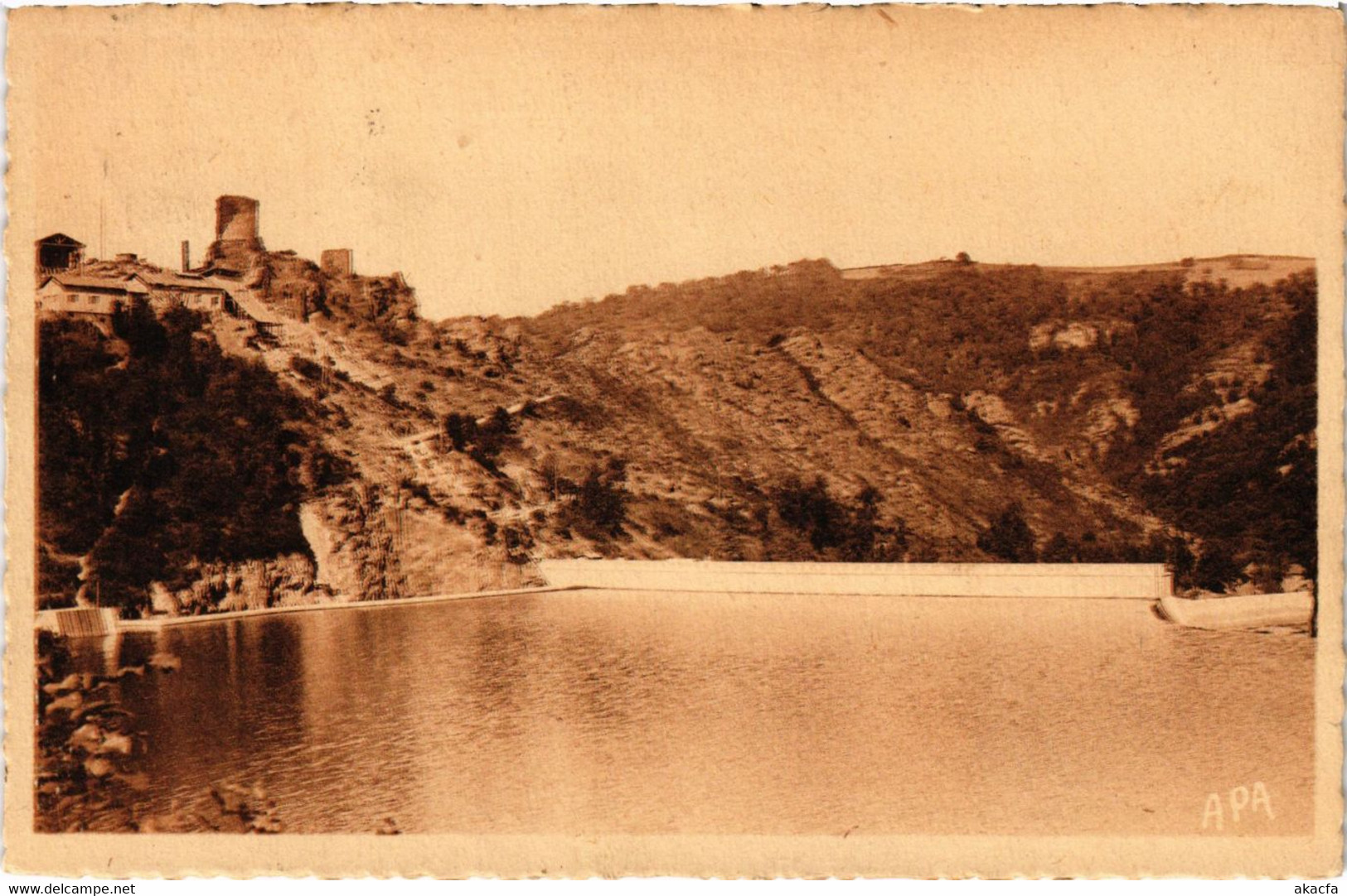 CPA Pampelonne Le Barrage Du Viaur FRANCE (1016450) - Pampelonne