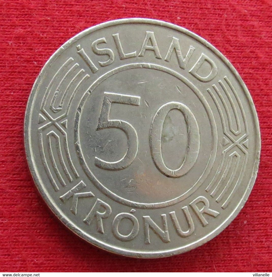 Iceland 50 Kronur 1970 KM# 19  Islandia Islande Island Ijsland - Island