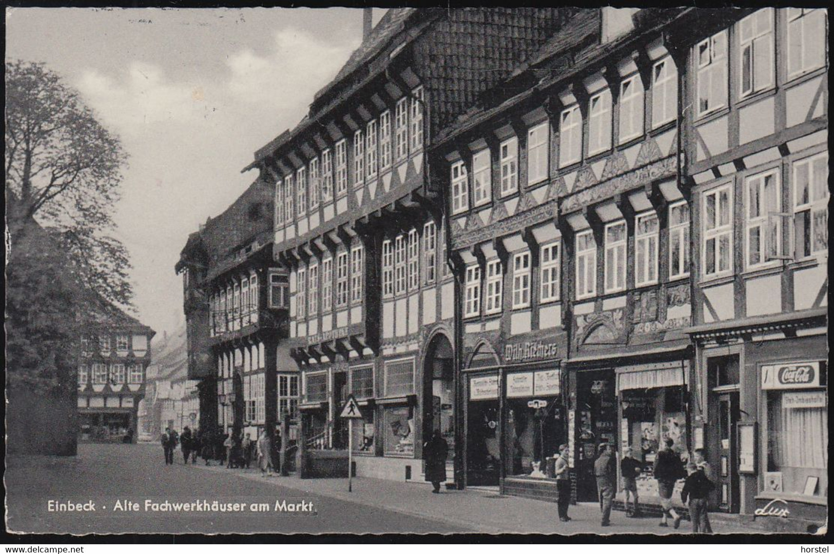 D-37574 Einbeck - Alte Fachwerkhäuser Am Markt - Einbeck