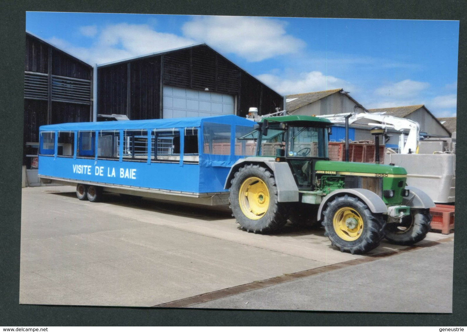 Photo-carte - Le Train Marin De Cherrueix - Baie Du Mont Saint Michel - Bretagne - Other & Unclassified