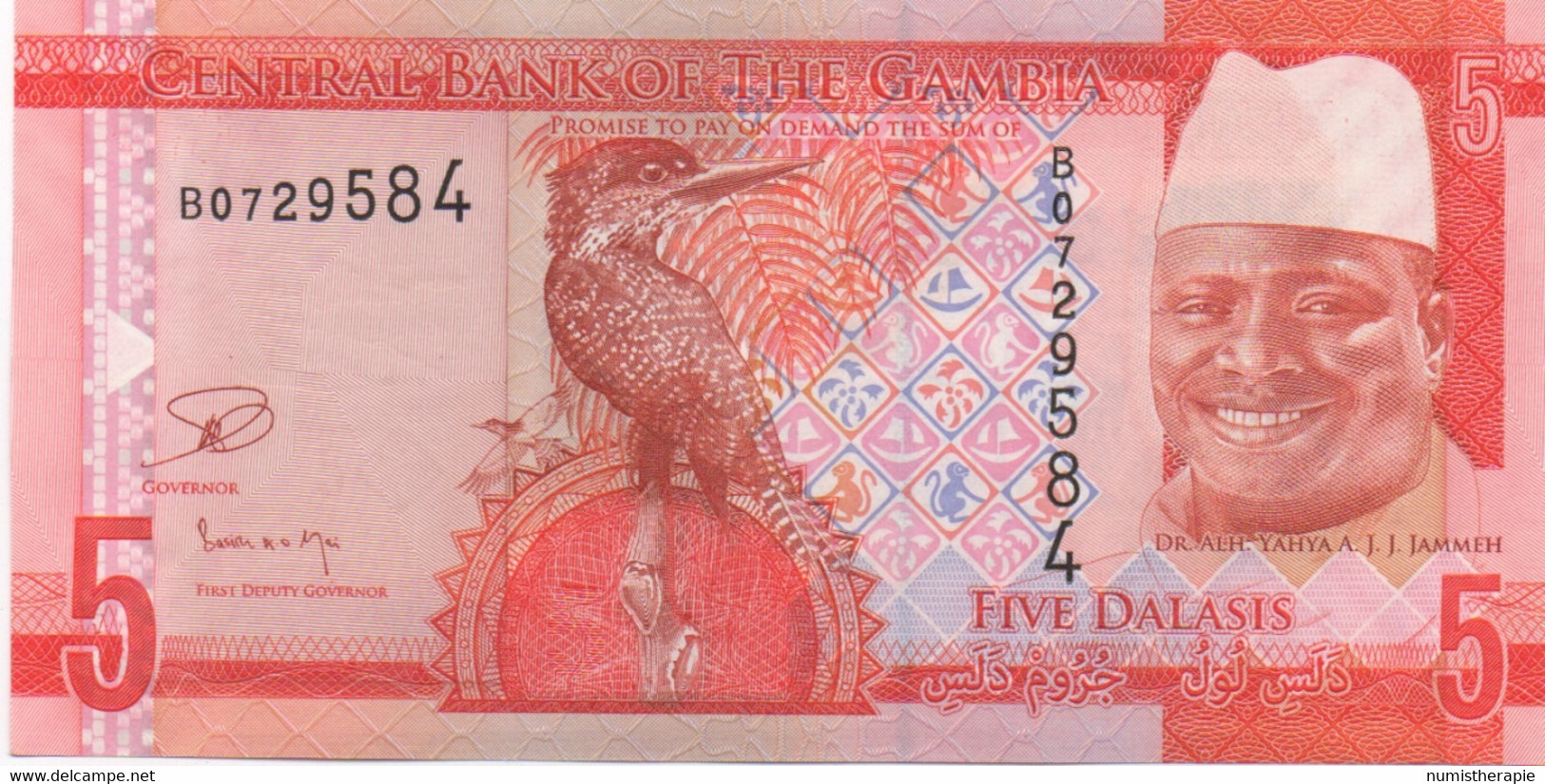 Gambie : 5 Dalasis UNC - Gambia