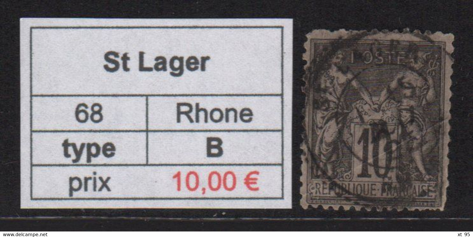 St Lager - Rhone - Type Sage - Other & Unclassified