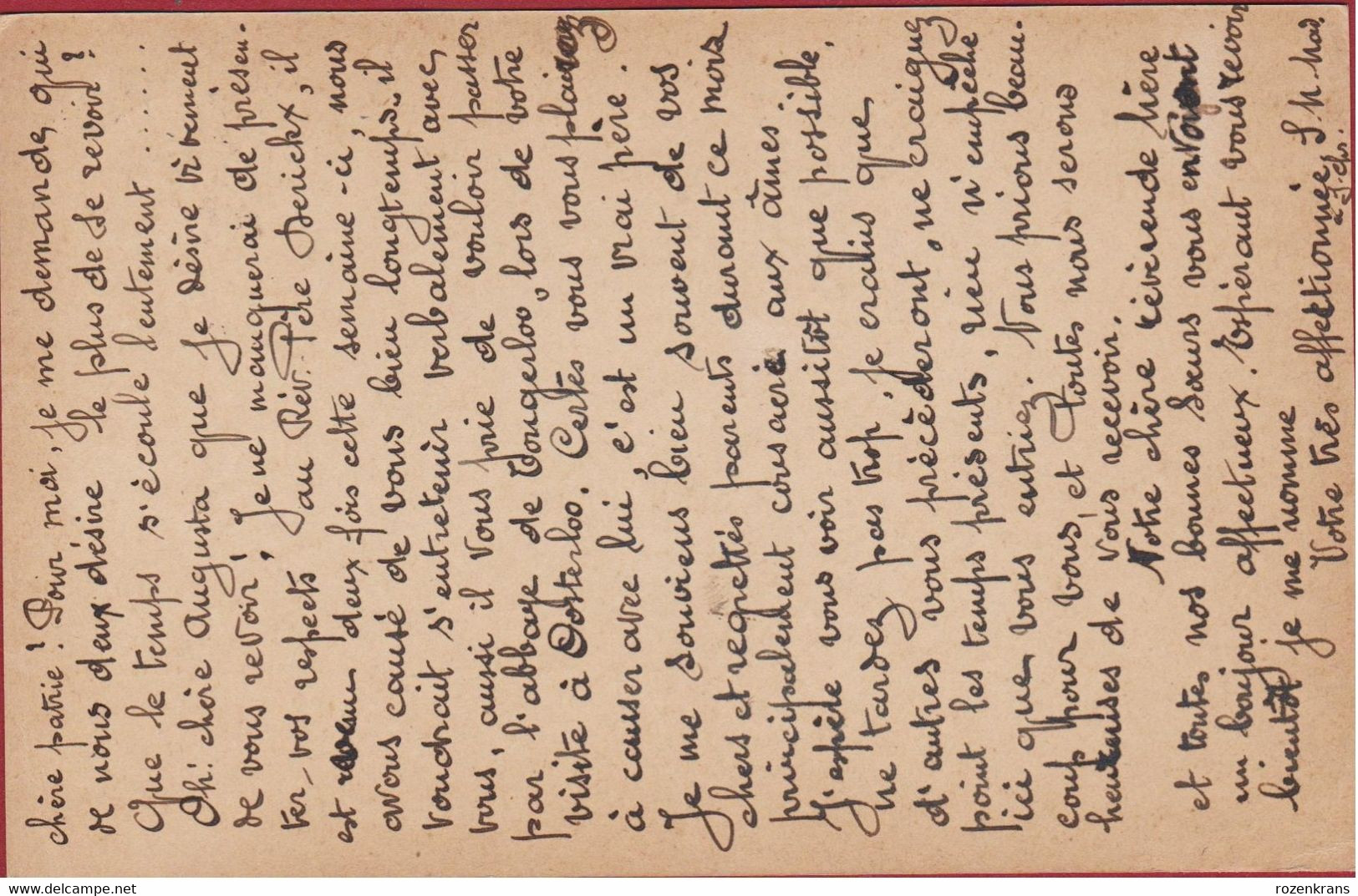 1915 Entier Postal Postwaardestuk Belgien Deutsches Reich Opdruk 5 Centimes Prufungsstelle TURNHOUT Freigegeben - German Occupation