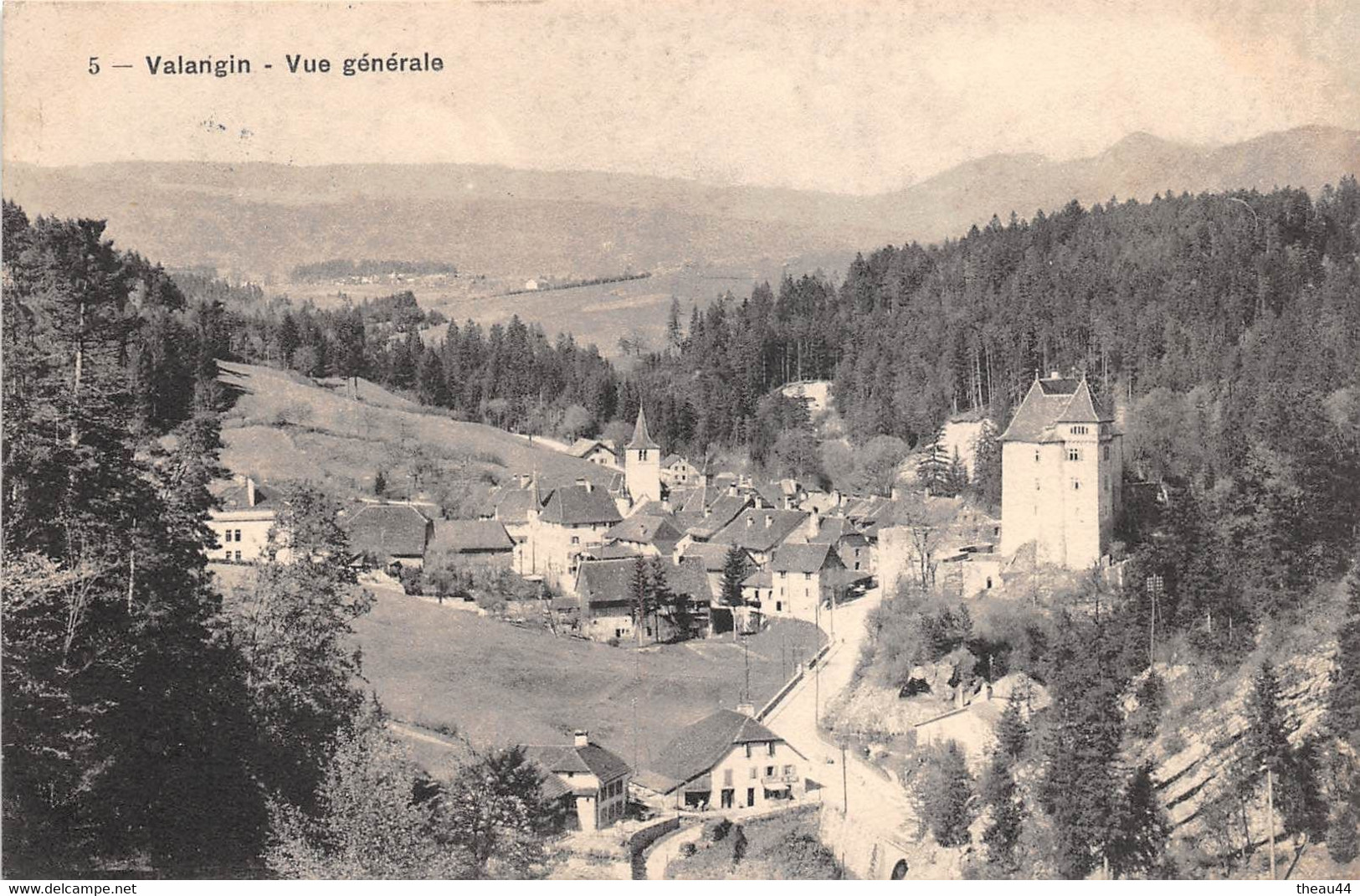 ¤¤   -   SUISSE   -   VALANGIN    -   Vue Générale     -   ¤¤ - Valangin