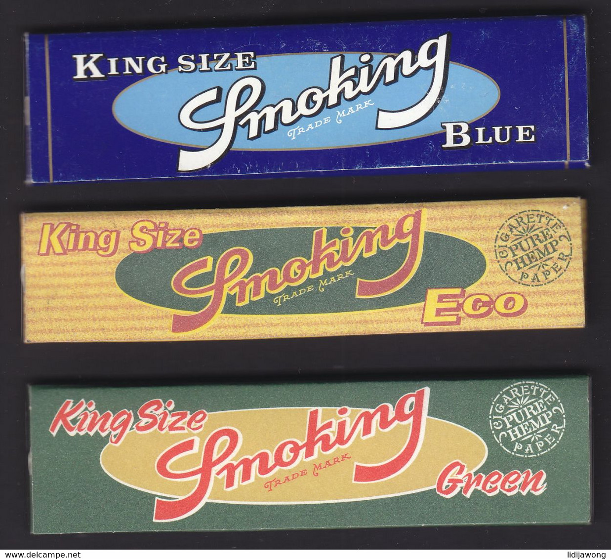 "SMOKING" - Rizla - Cigarette Paper 3 Old Vintage Rolling Paper (see Sales Conditions) - Tabacco & Sigarette