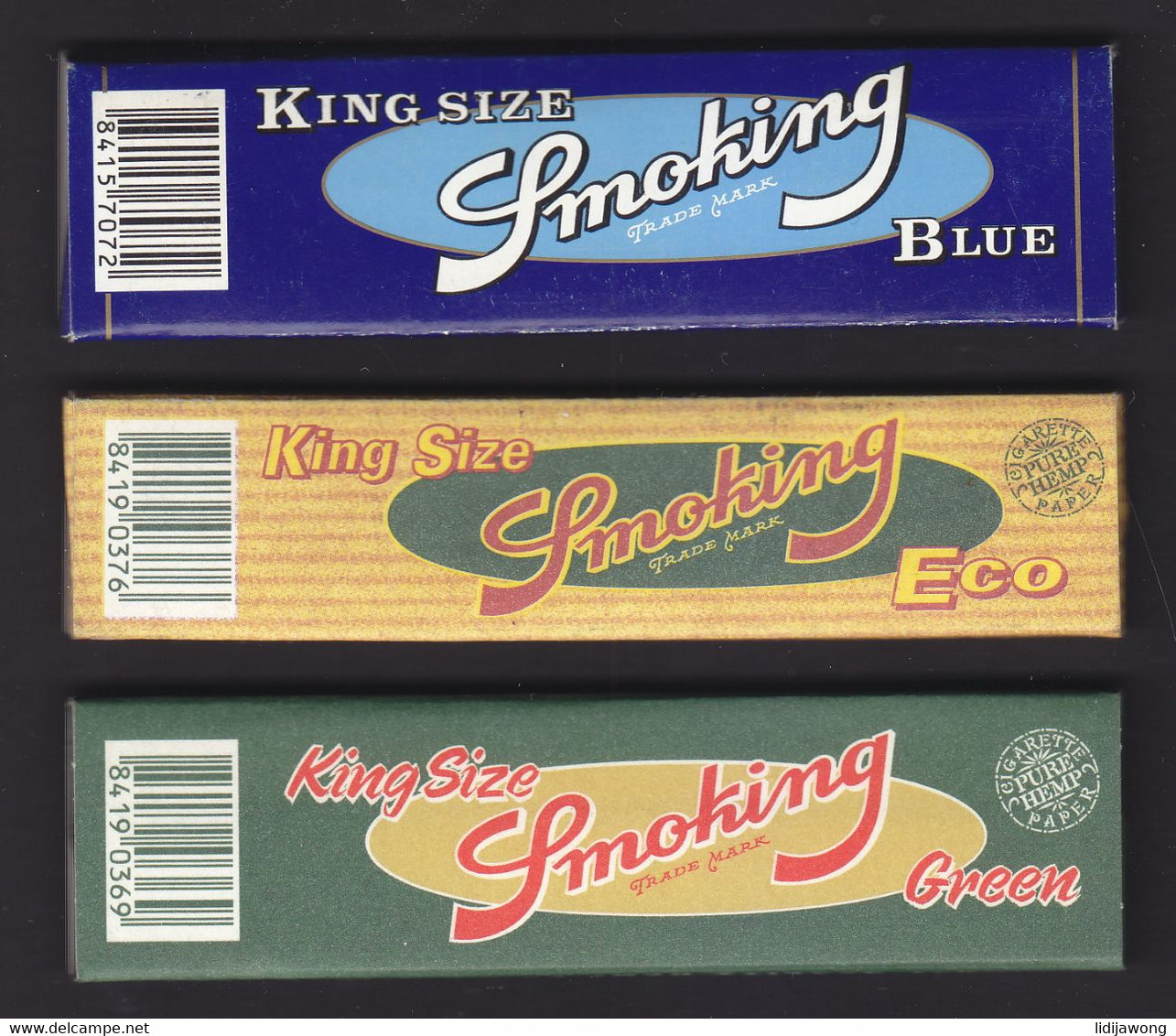 "SMOKING" - Rizla - Cigarette Paper 3 Old Vintage Rolling Paper (see Sales Conditions) - Tabac & Cigarettes