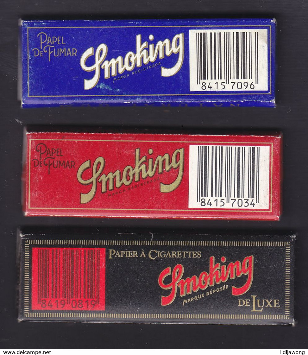 "SMOKING" - Rizla - Cigarette Paper 3 Diff. Vintage Rolling Paper (see Sales Conditions) - Tobacco