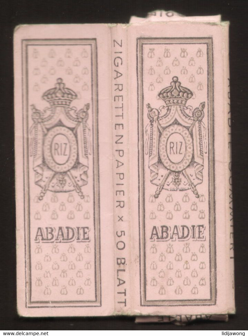"ABADIE" - Rizla - Cigarette Paper OLD Vintage Rolling Paper (see Sales Conditions) - Tabac & Cigarettes