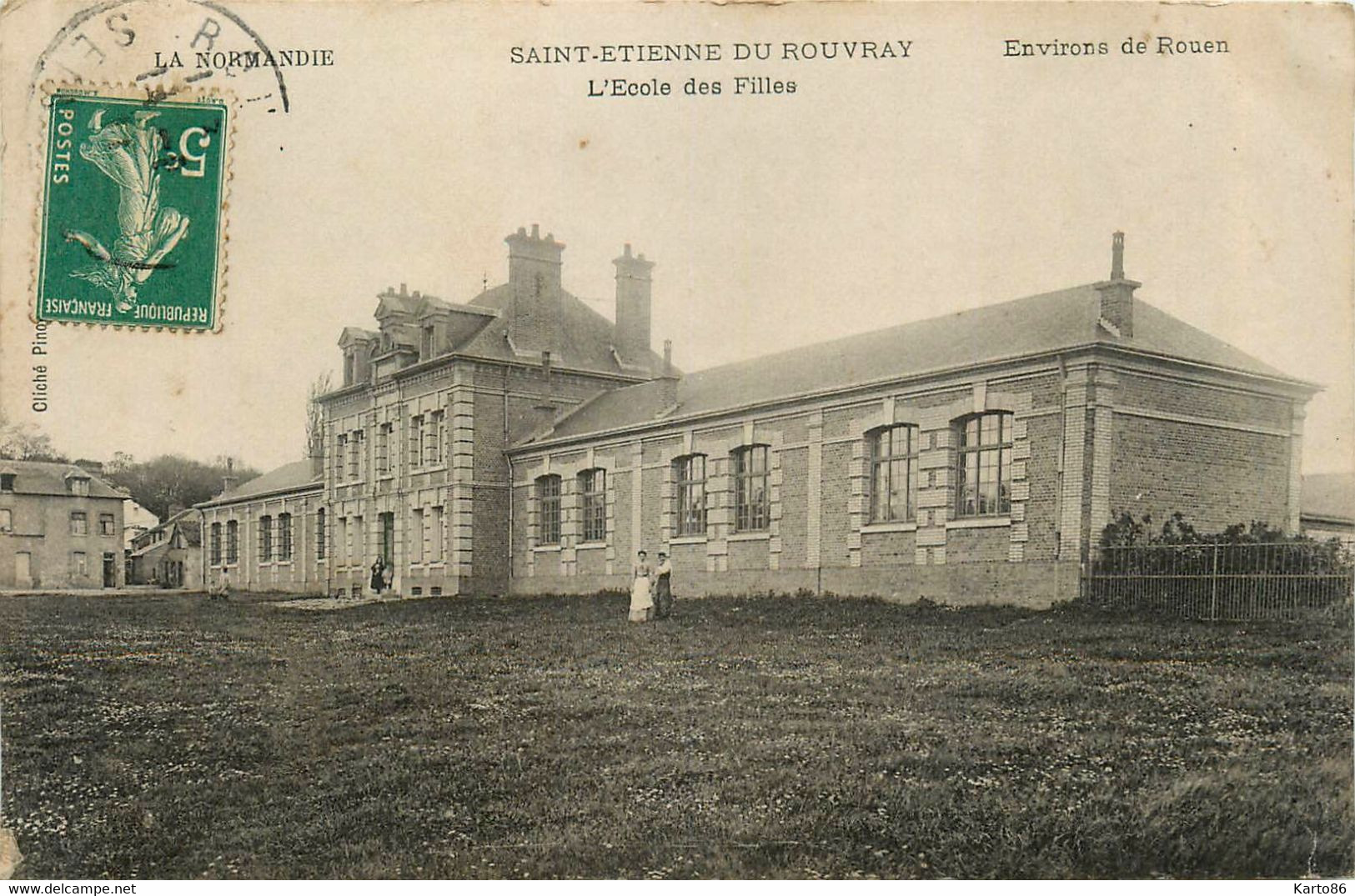 St étienne Du Rouvray * L'école Des Filles * Groupe Scolaire * Environs De Rouen - Saint Etienne Du Rouvray