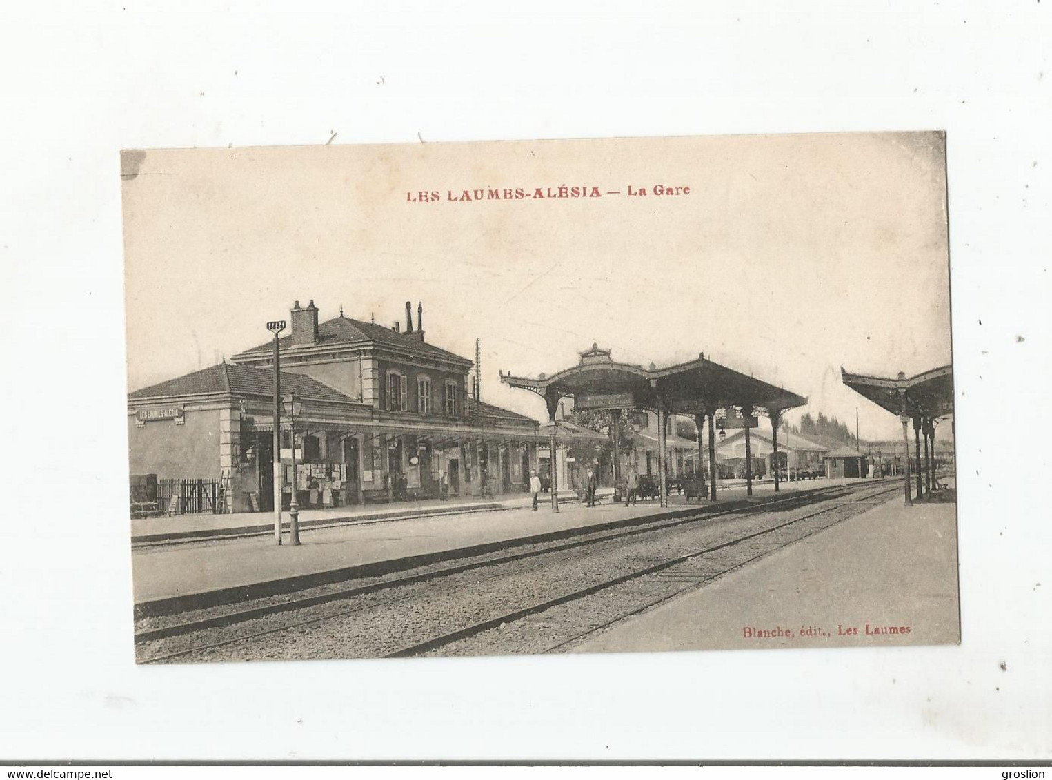 LES LAUMES - ALESIA (COTE D'OR) LA GARE - Venarey Les Laumes