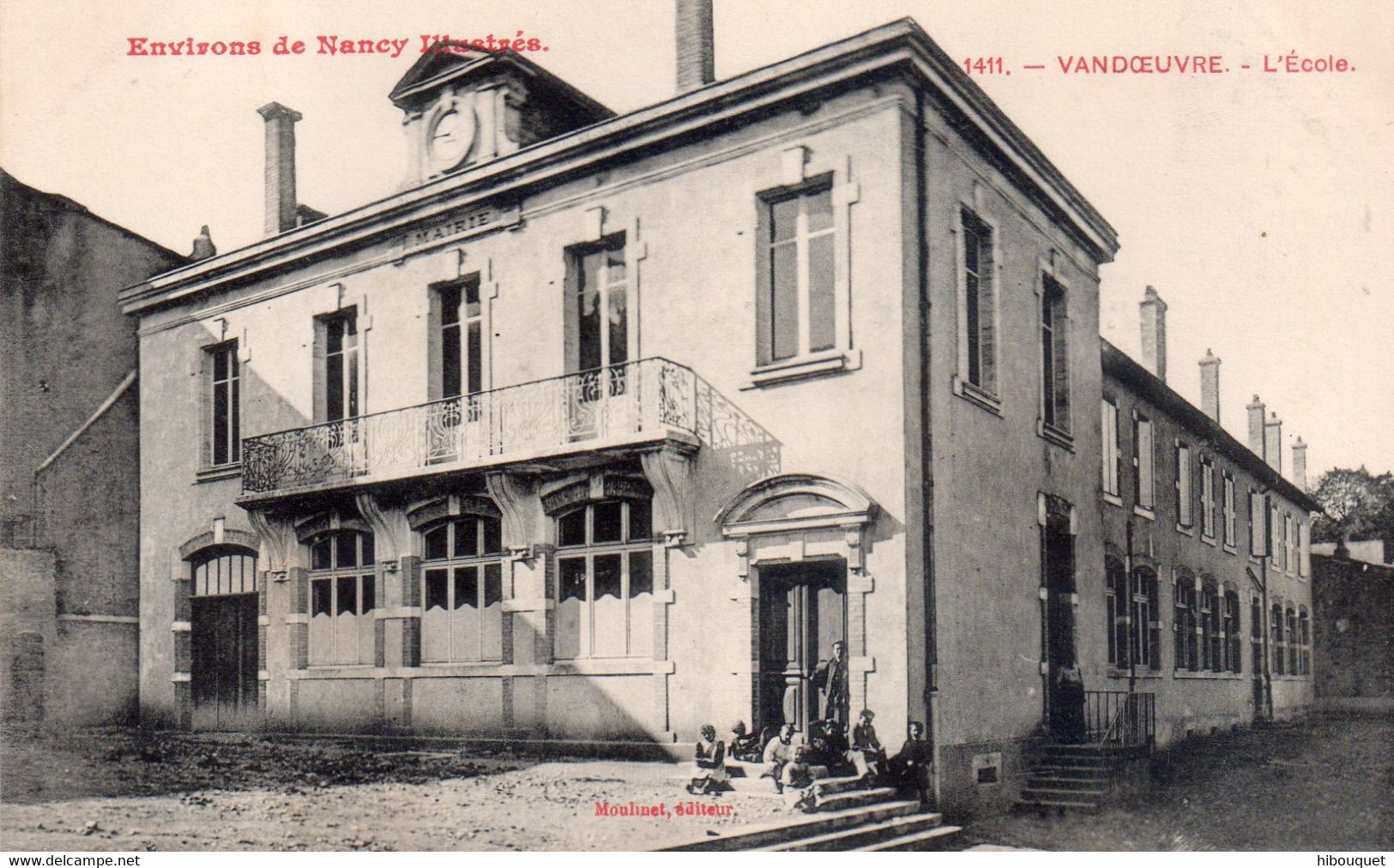 CPA  Vandoeuvre, L'Ecole, Animée - Nancy