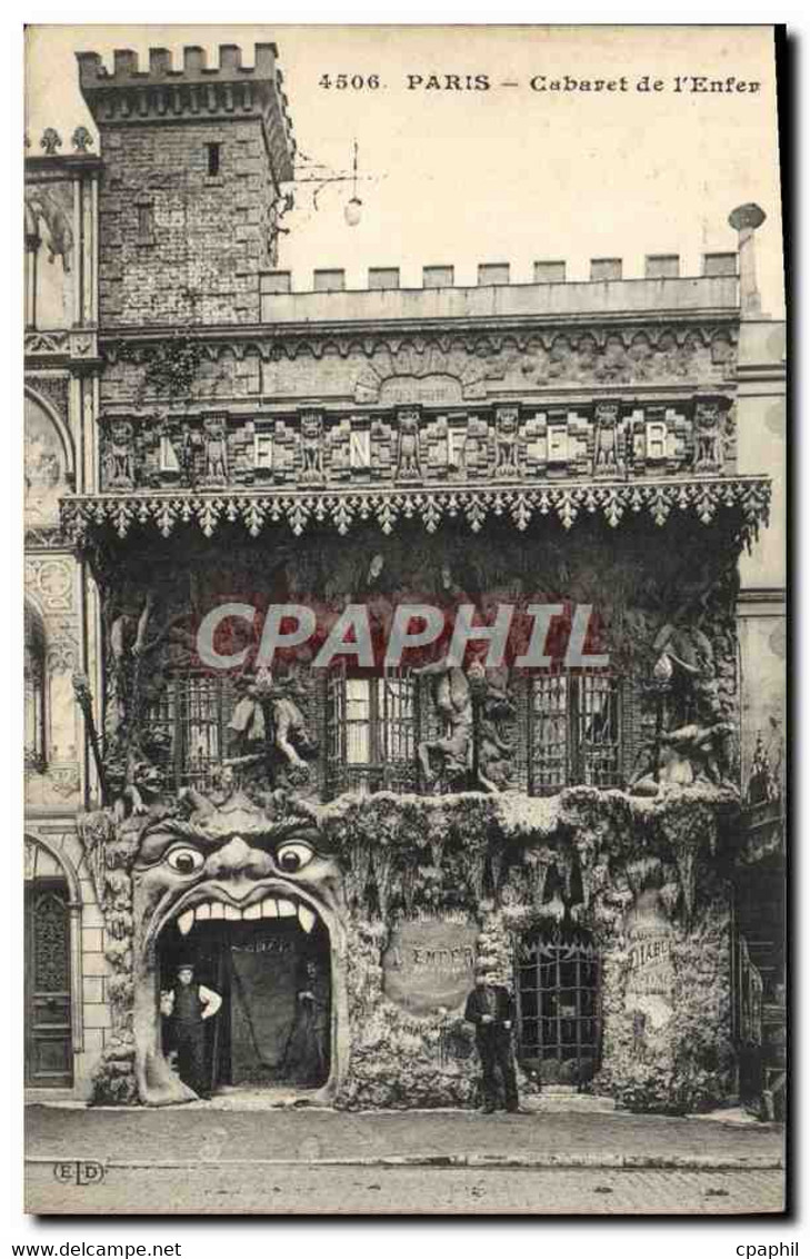 CPA Paris Cabaret De L&#39enfer Diable - Pubs, Hotels, Restaurants