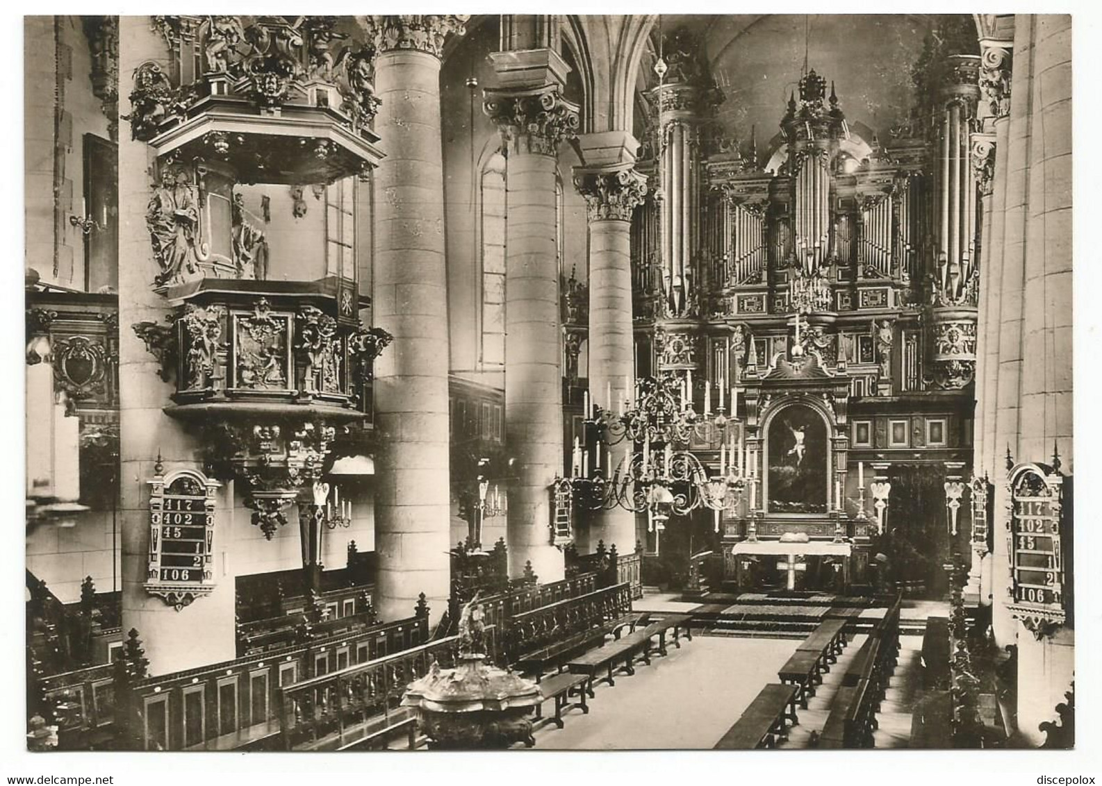 O3776 Buckeburg - Inneres Der Stadtkirche - Orgel Organo Orgue Orgle Organ / Non Viaggiata - Bückeburg