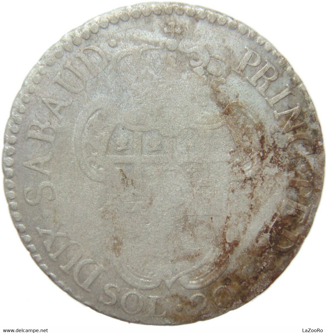 LaZooRo: Italy SARDINIA 20 Soldi 1795 VF - Silver - Italian Piedmont-Sardinia-Savoie