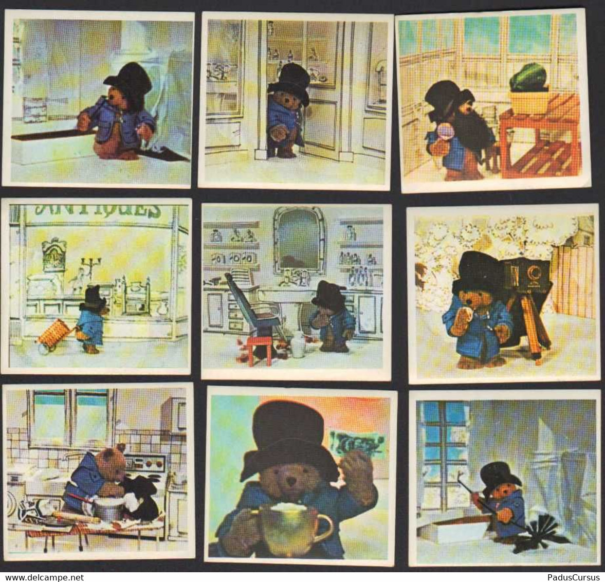 Figurina SACIS Paddington Bear Orso Ursus 1976 Carte à Collectionner Trading Card FAS00125 - Other & Unclassified