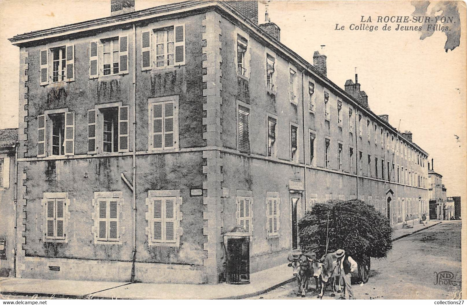 85-LA-ROCHE-SUR-YON-LE COLLEGE DE JEUNES FILLES - La Roche Sur Yon