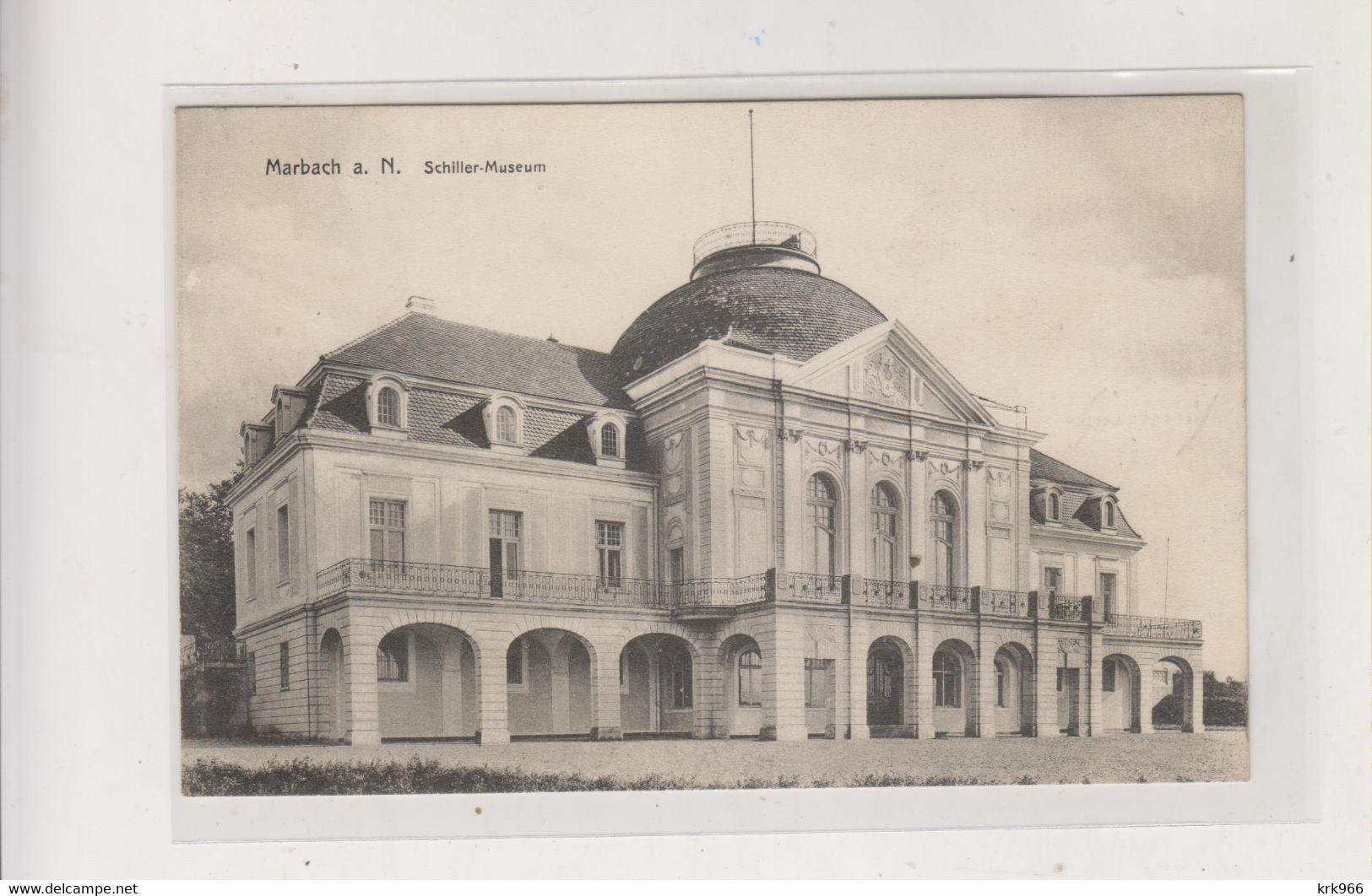 GERMANY MARBACH Nice Postcard - Marbach