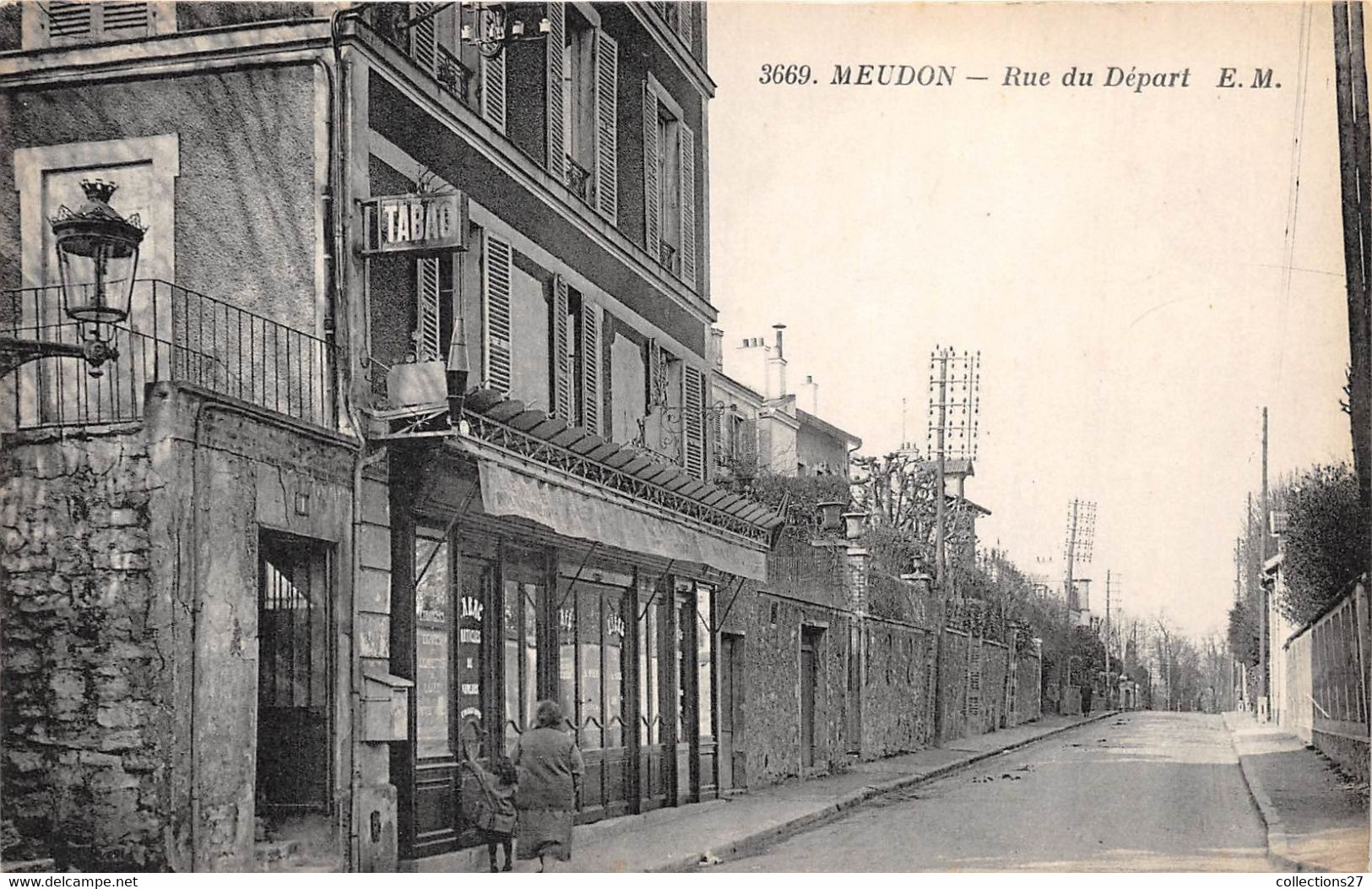 92-MEUDON- RUE DU DEPART - Meudon