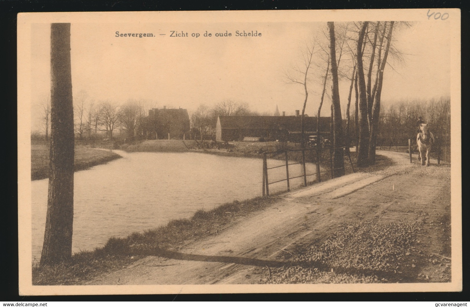 SEEVERGEM  ZEVERGEM   ZICHT OP DE OUDE SCHELDE - De Pinte