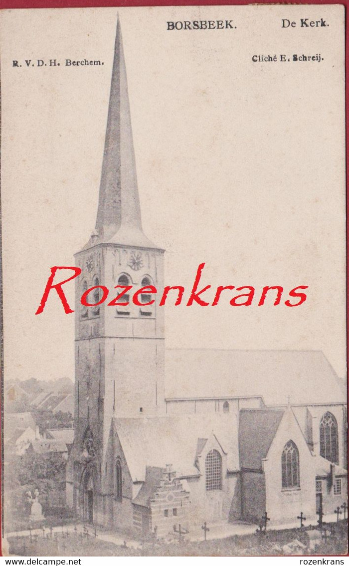 Borsbeek De Kerk ZELDZAAM - Borsbeek