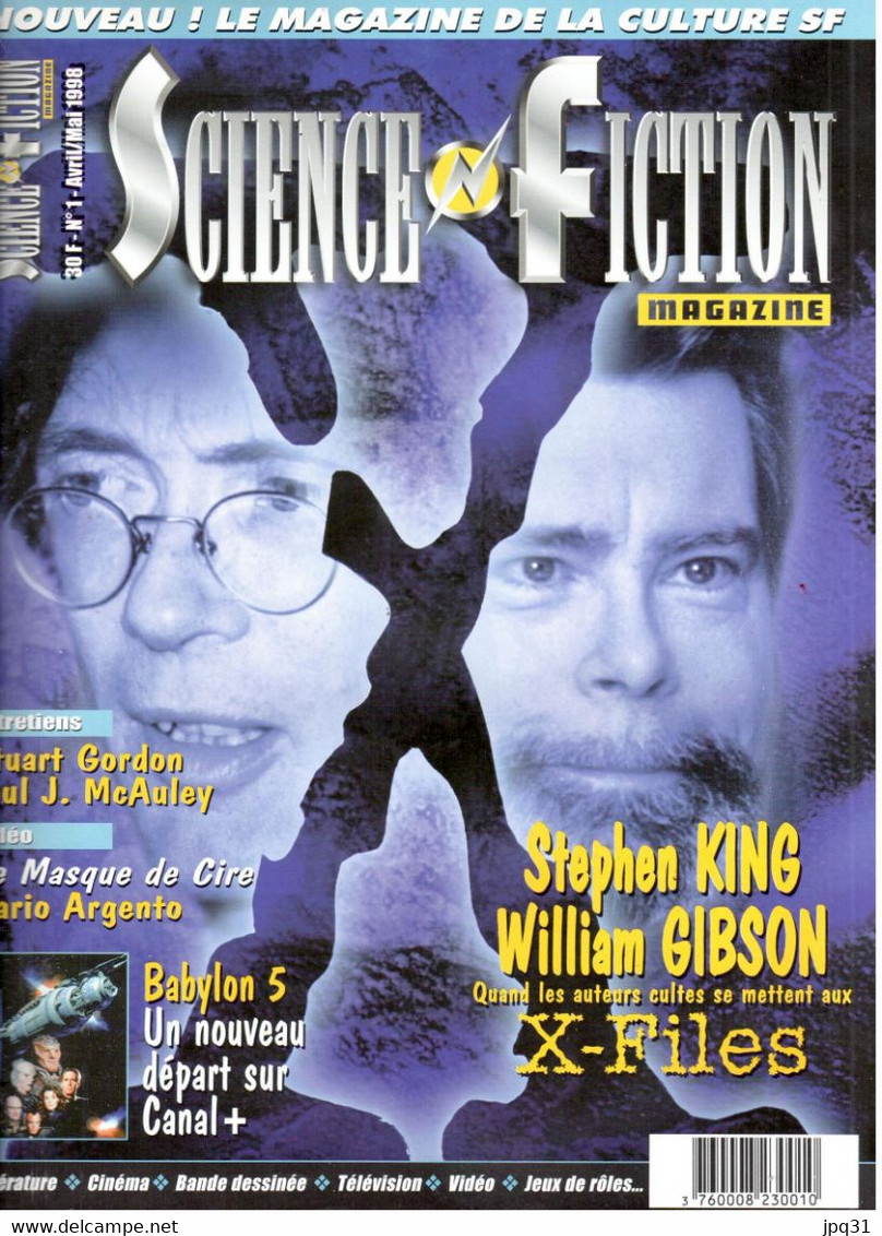 Science-Fiction Magazine 1ère Saison - 4 Nos - 1998 - Autres & Non Classés