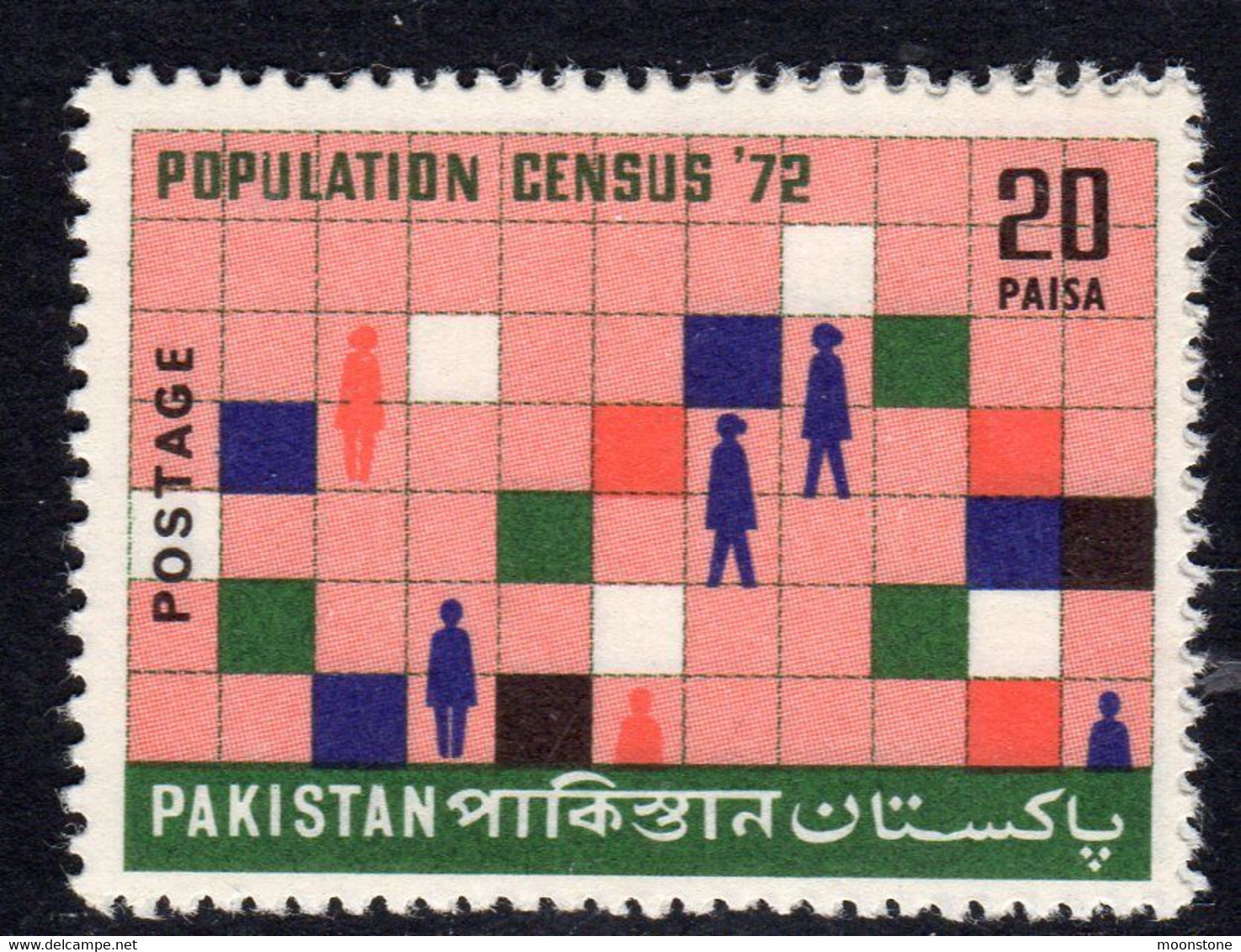 Pakistan 1972 Population Census Centenary, MNH, SG 337 (E) - Pakistan