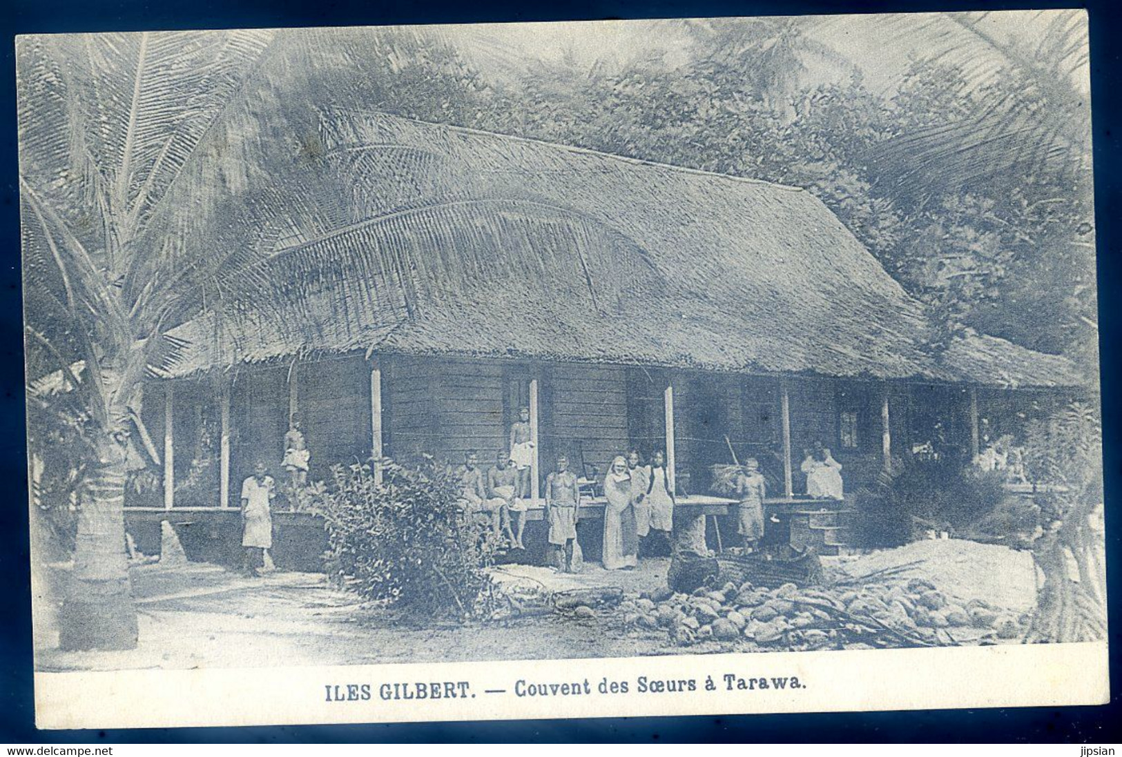 Cpa Océanie Micronsie Iles Gilbert -- Couvent Des Soeurs à Tarawa      SE20-23 - Micronesië