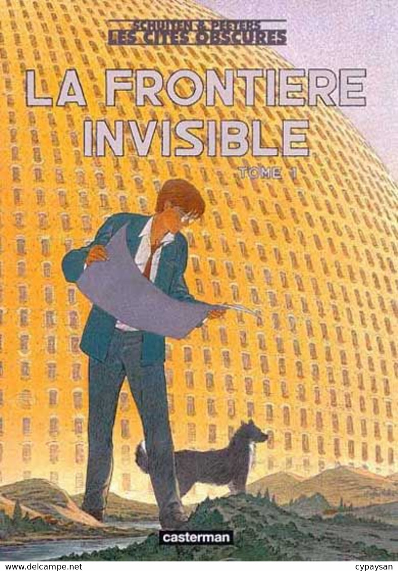 Cites Obscures 8 La Frontière Invisible EO AVEC JAQUETTE BE Casterman 04/2002 Peeters Schuiten (BI4) - Cités Obscures, Les