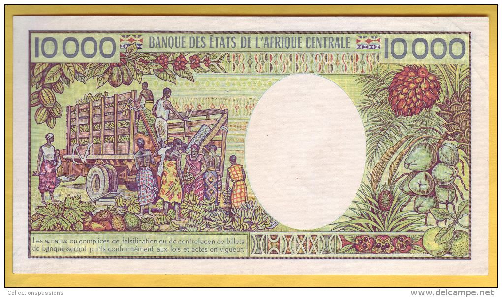 République Centrafricaine - Billet De 10000 Francs. ND 1983.  Pick: 13. SUP+ - Central African Republic