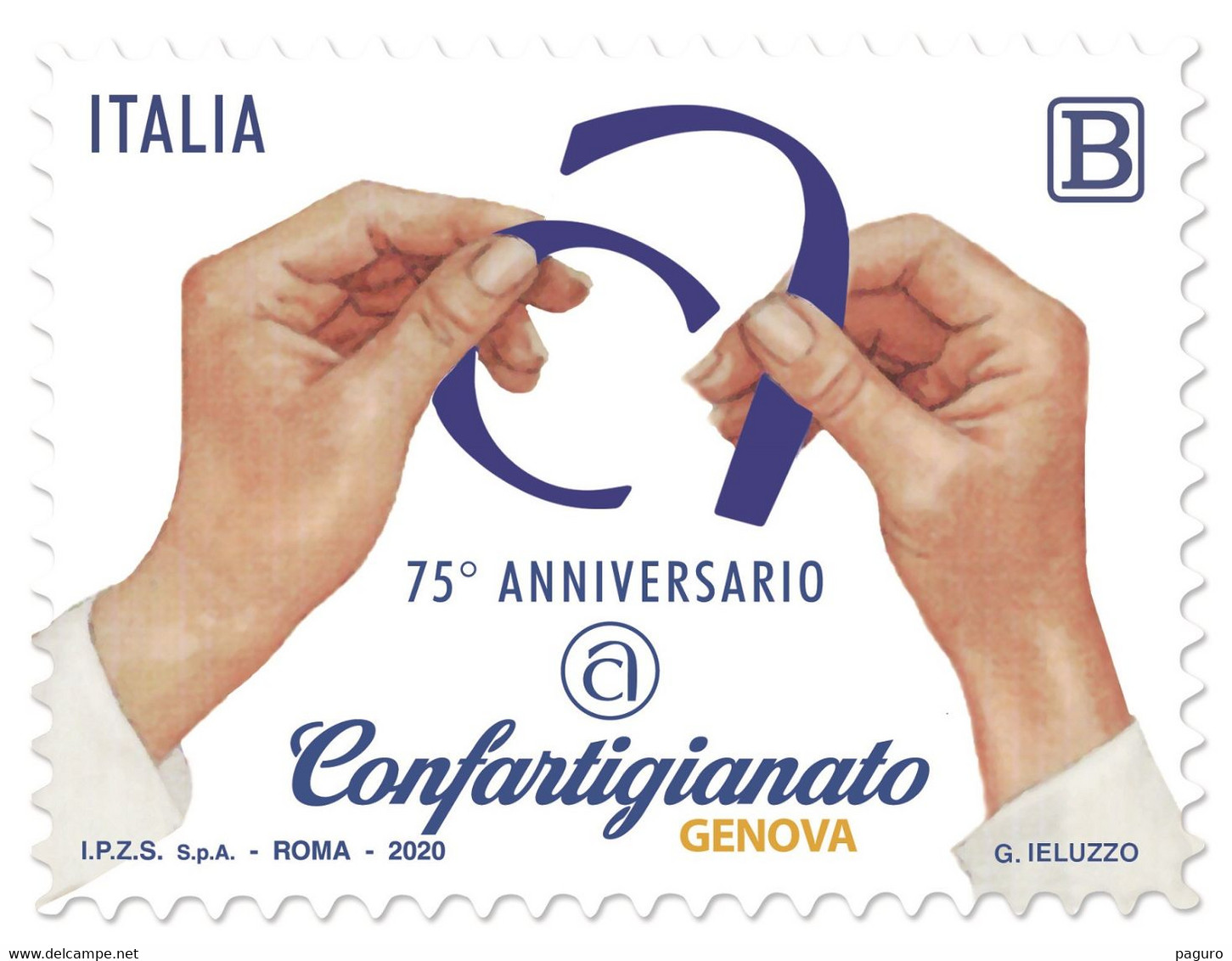 Italia Repubblica 2020 Confartigianato Di Genova Euro 1,10 MNH** Integro - 2011-20:  Nuevos