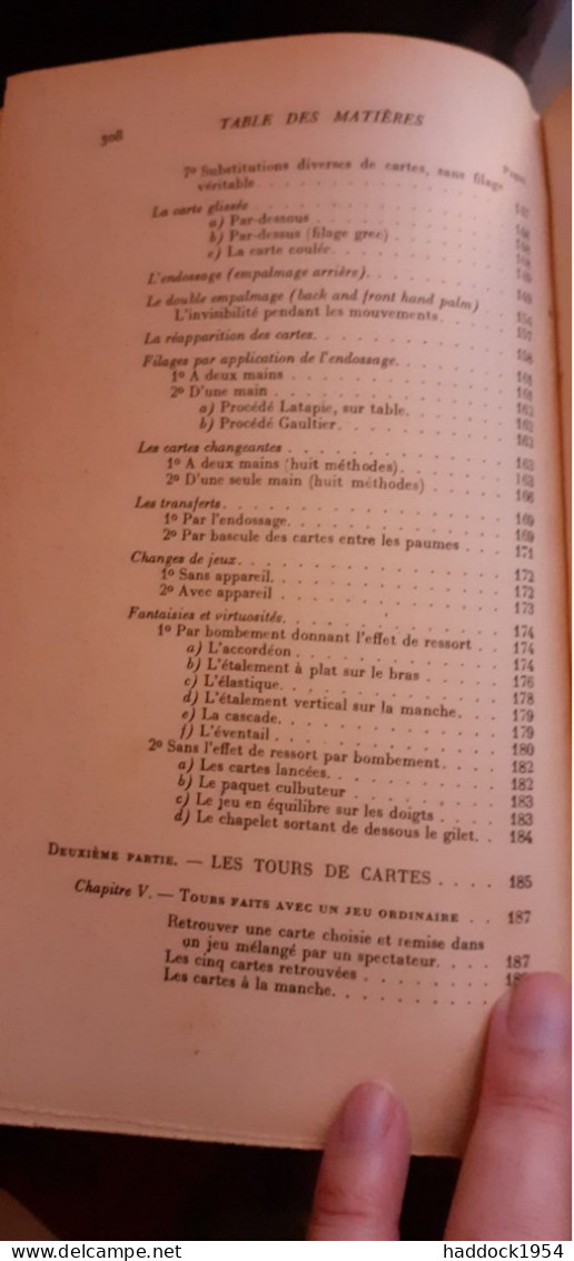 Manuel Pratique D'illusionnisme Et De Prestigitation  REMI CEILLIER Payot 1948 - Sciences